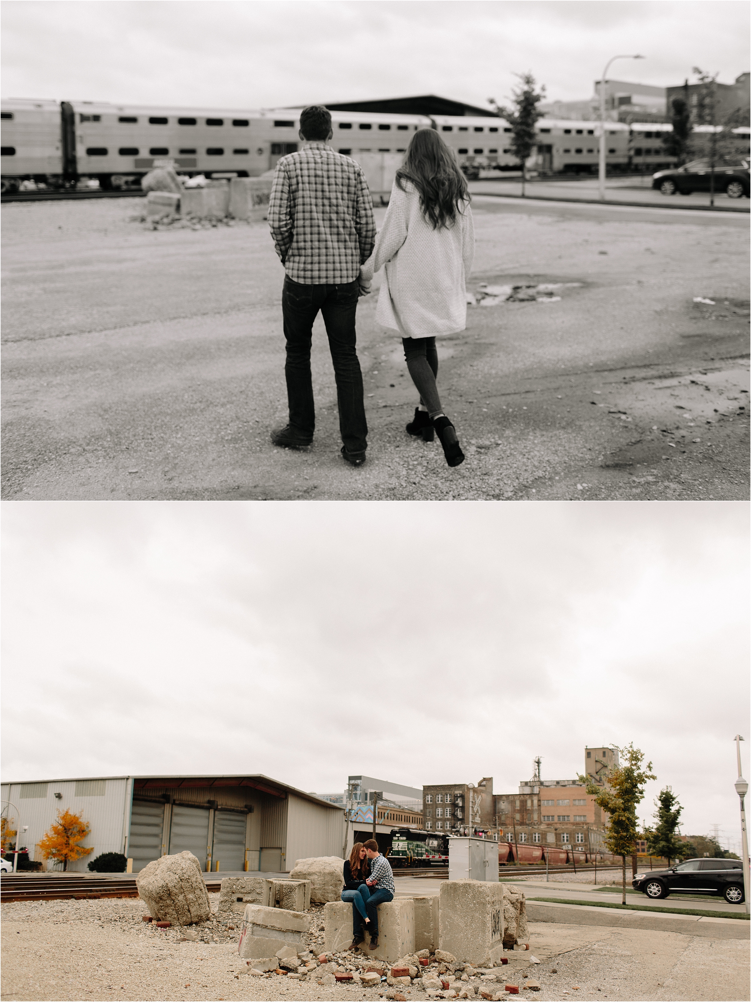 Fulton Market Chicago Engagement Session