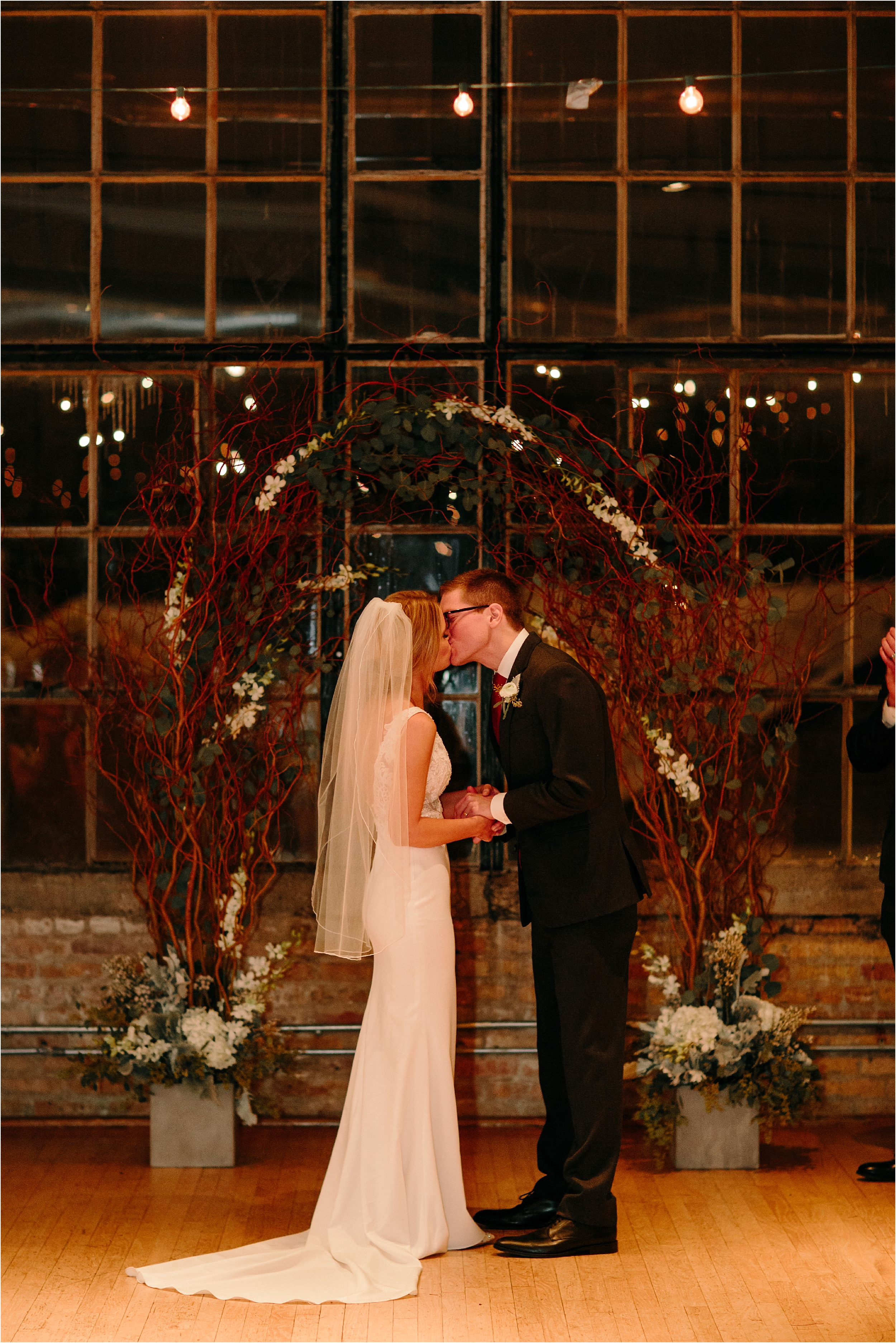 Ravenswood Event Center Chicago Winter Wedding