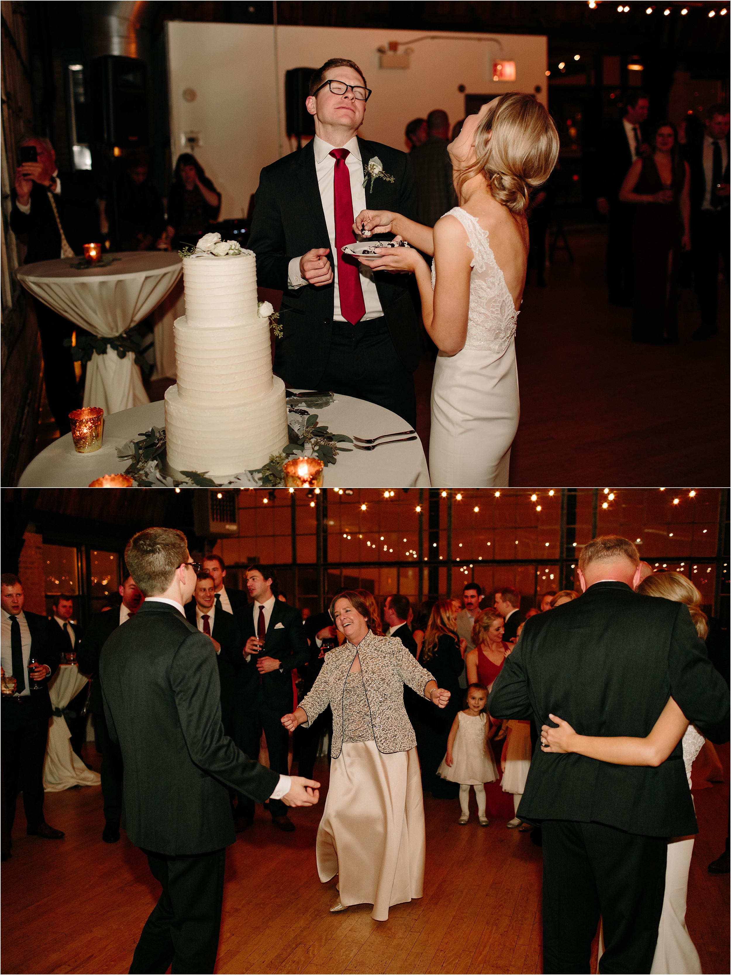 Ravenswood Event Center Chicago Winter Wedding