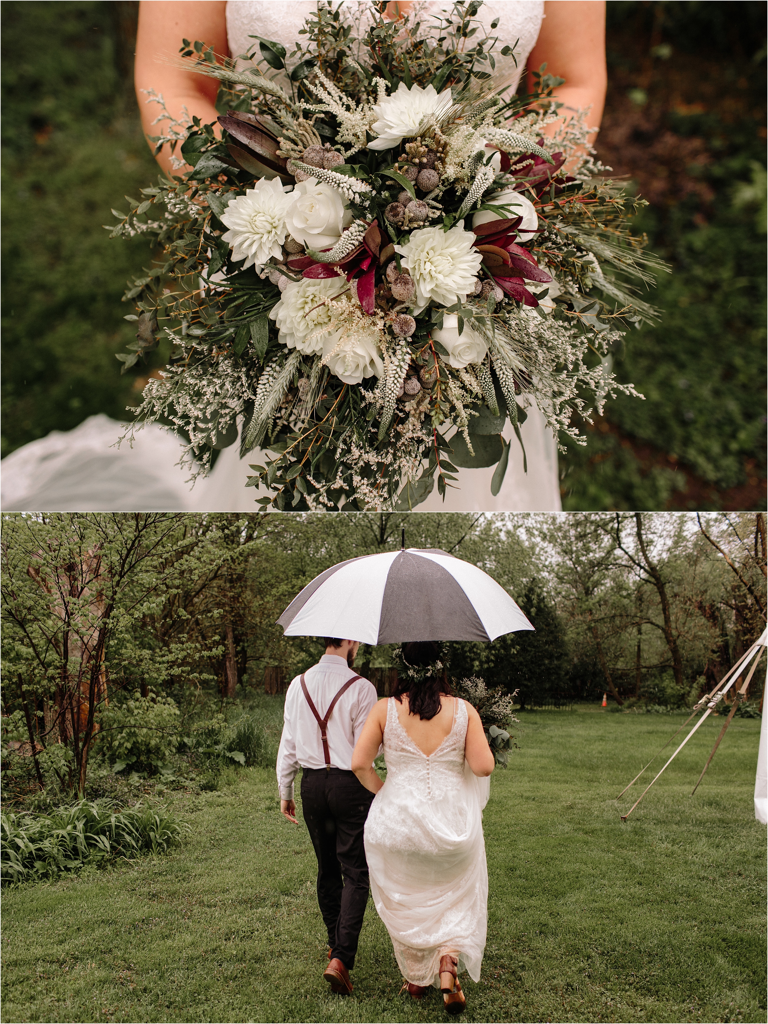 Chicago Illinois backyard wedding