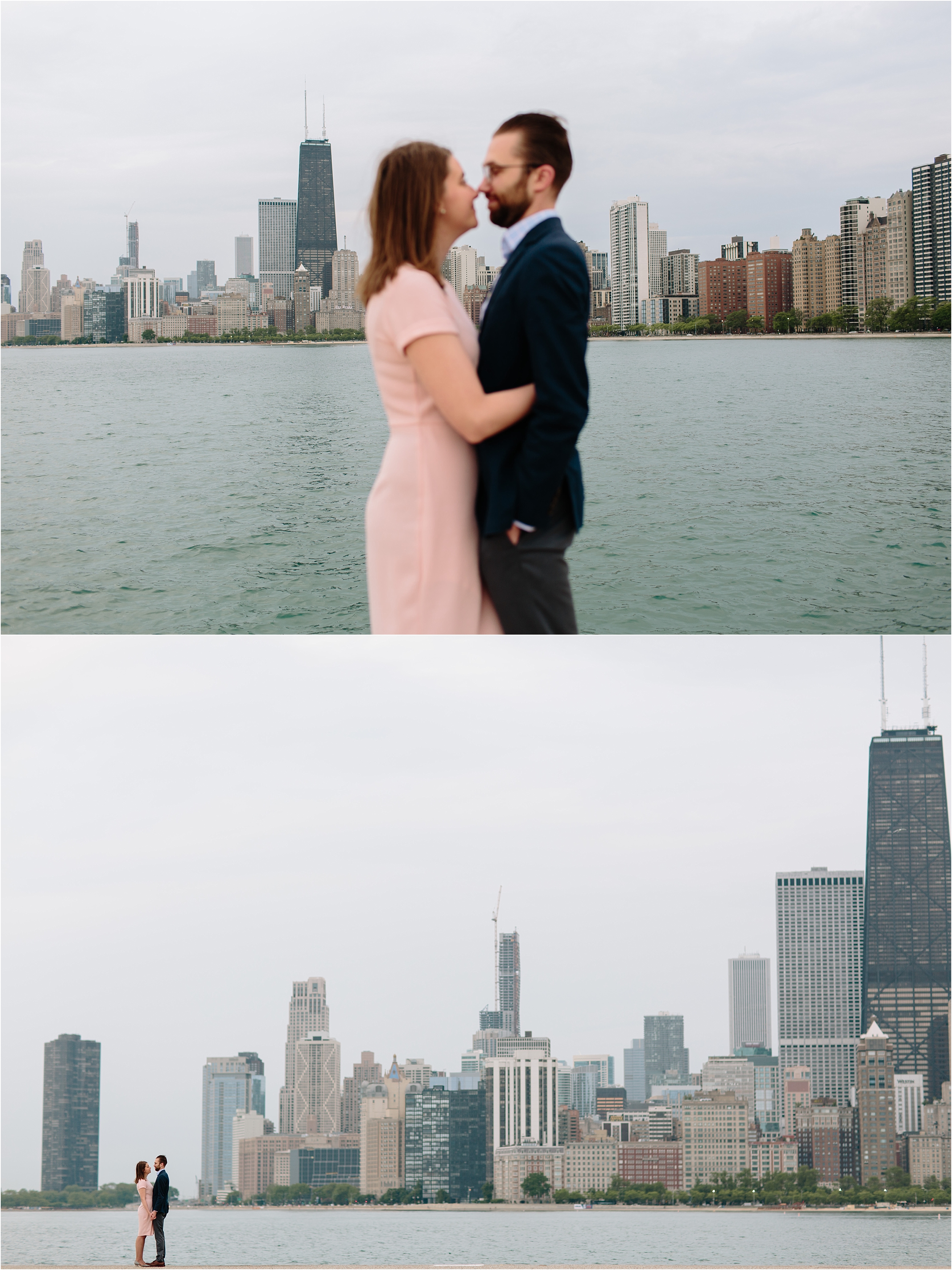 North Avenue Beach engagement session