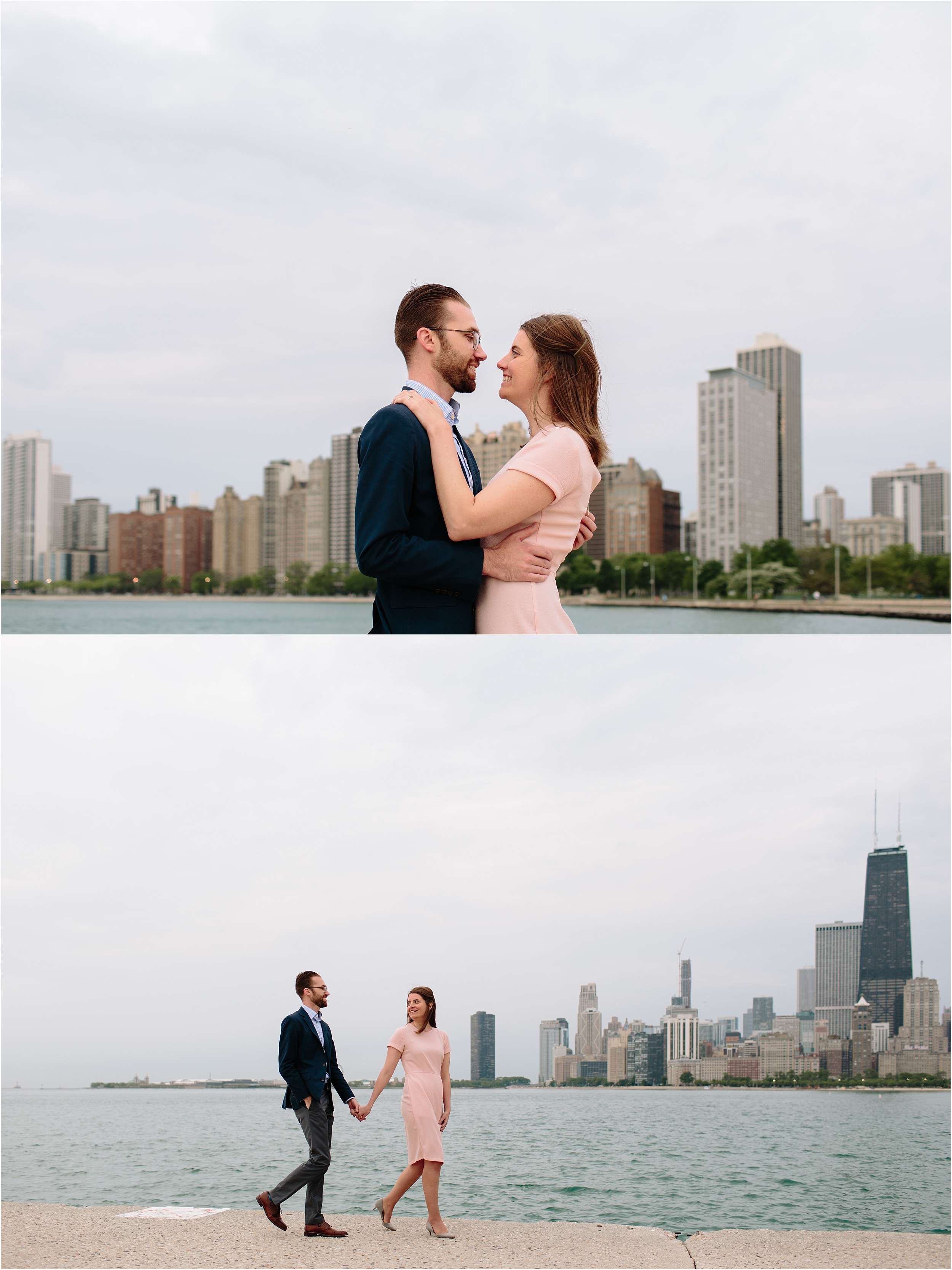 North Avenue Beach engagement session