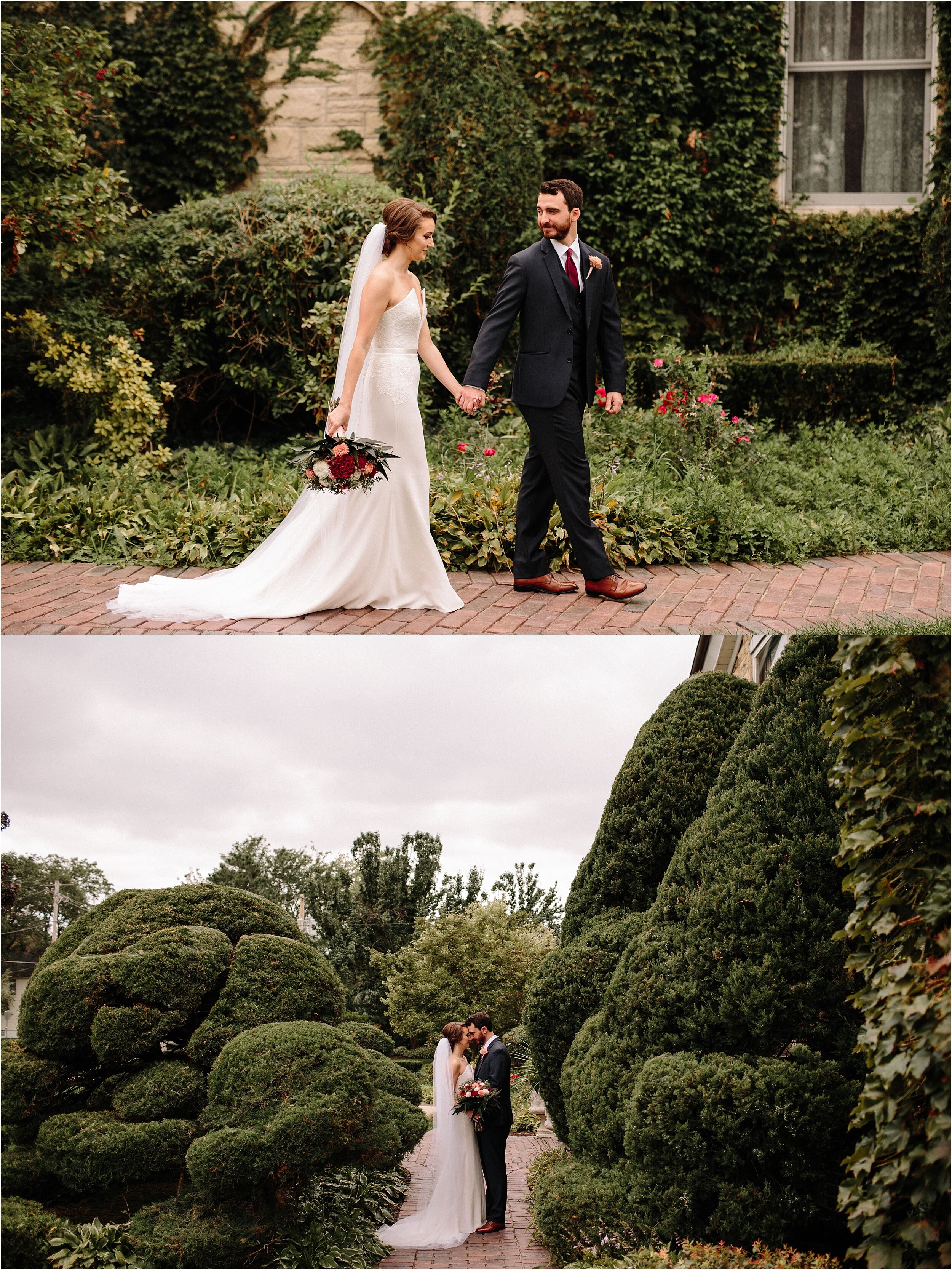 The Haley Mansion Joliet, IL Wedding