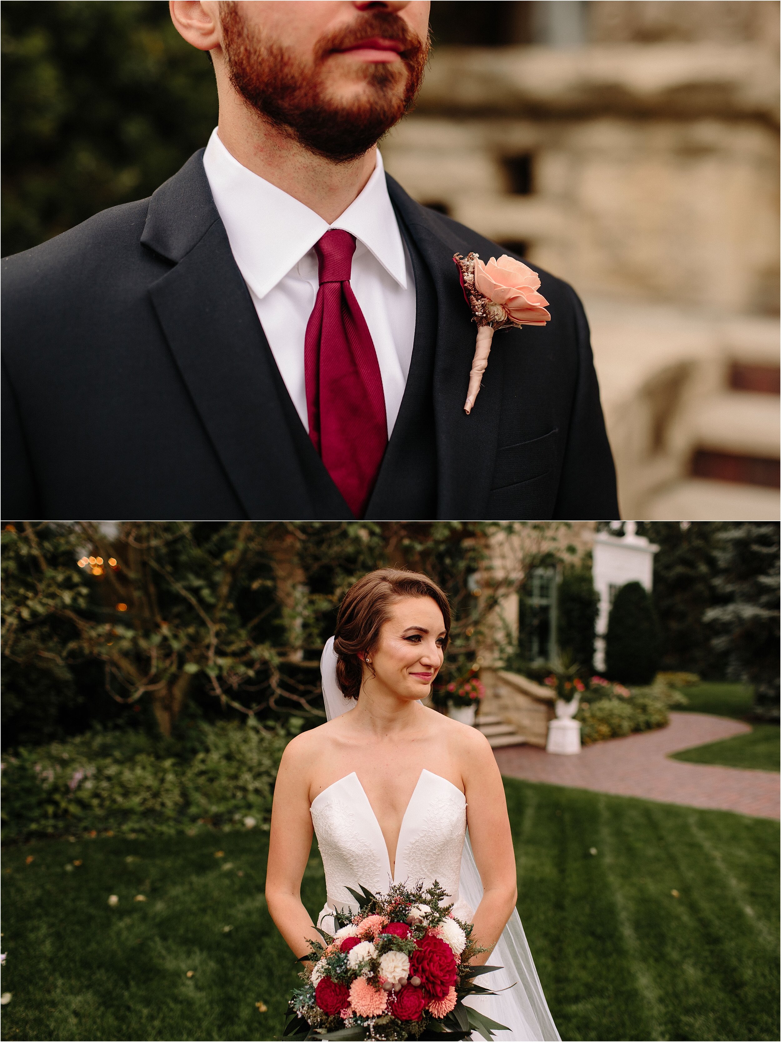 The Haley Mansion Joliet, IL Wedding