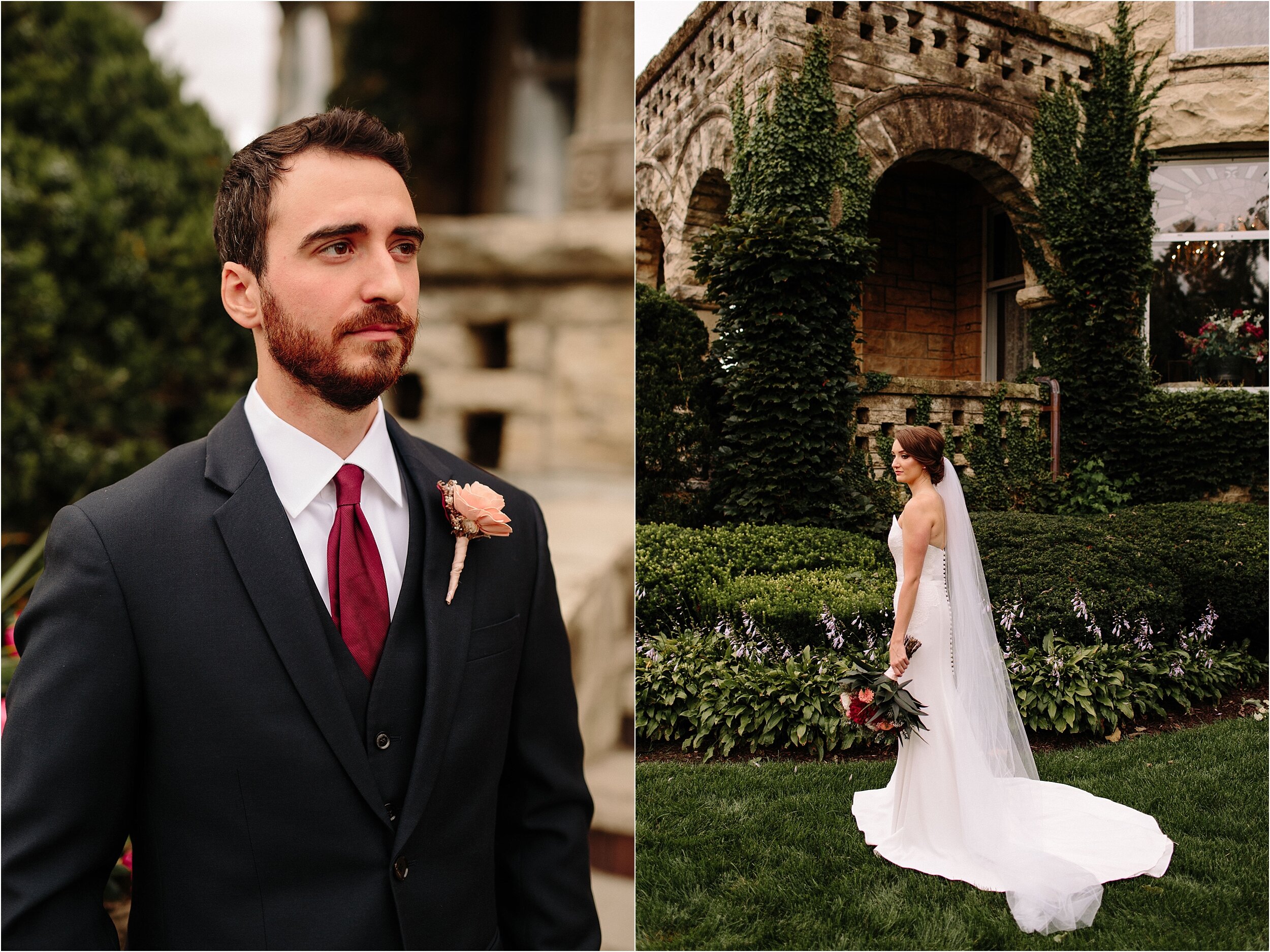 The Haley Mansion Joliet, IL Wedding
