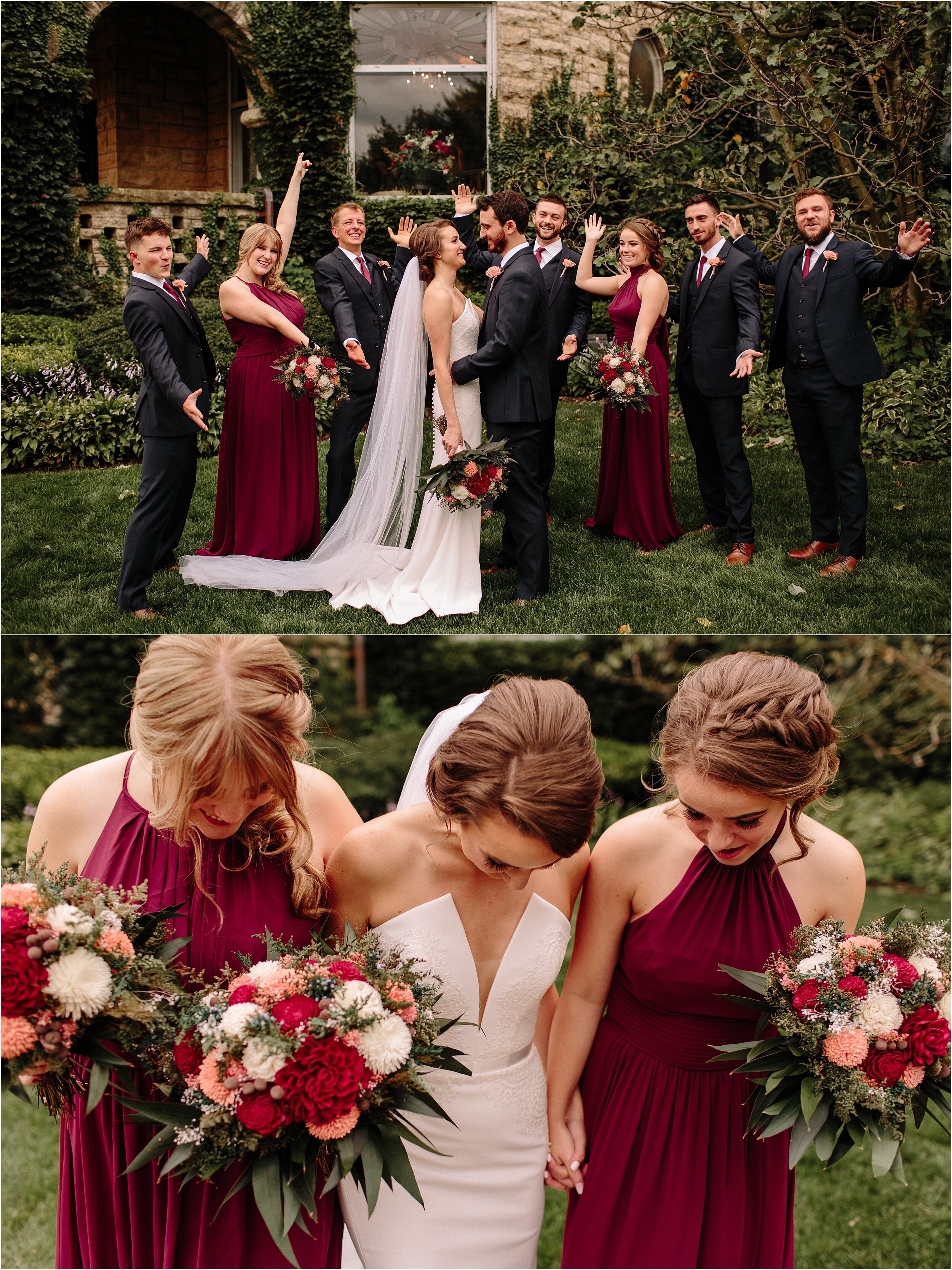 The Haley Mansion Joliet, IL Wedding