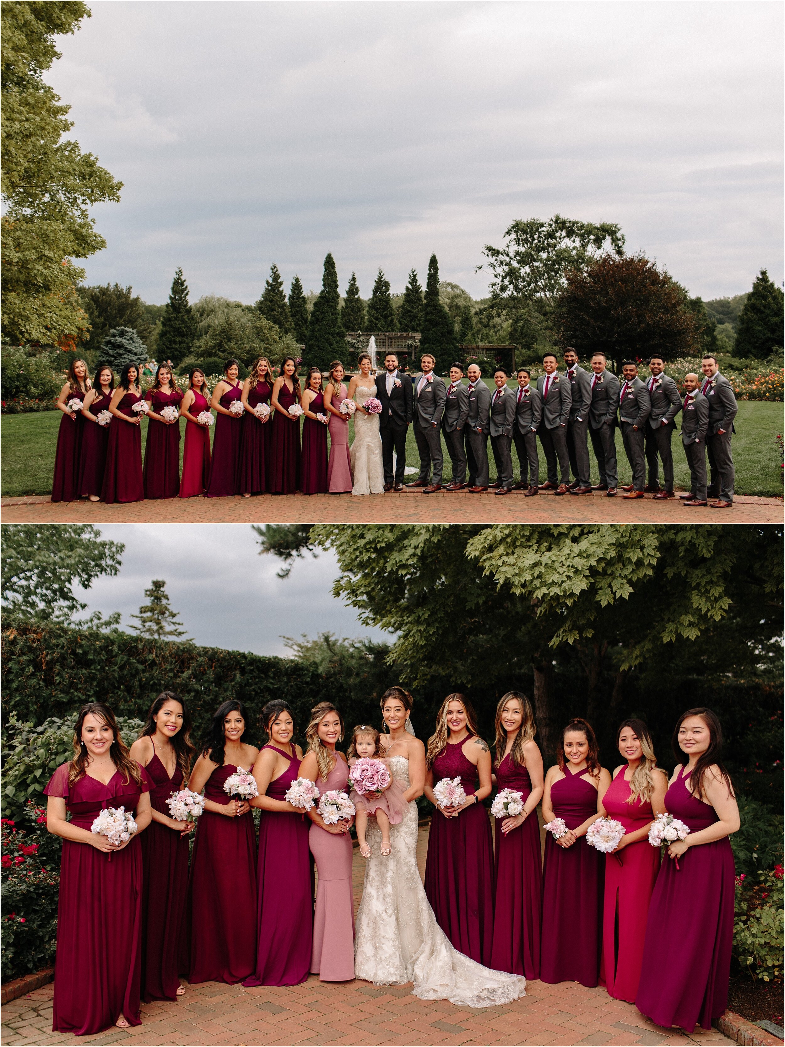 Chicago Botanic Garden IL Wedding