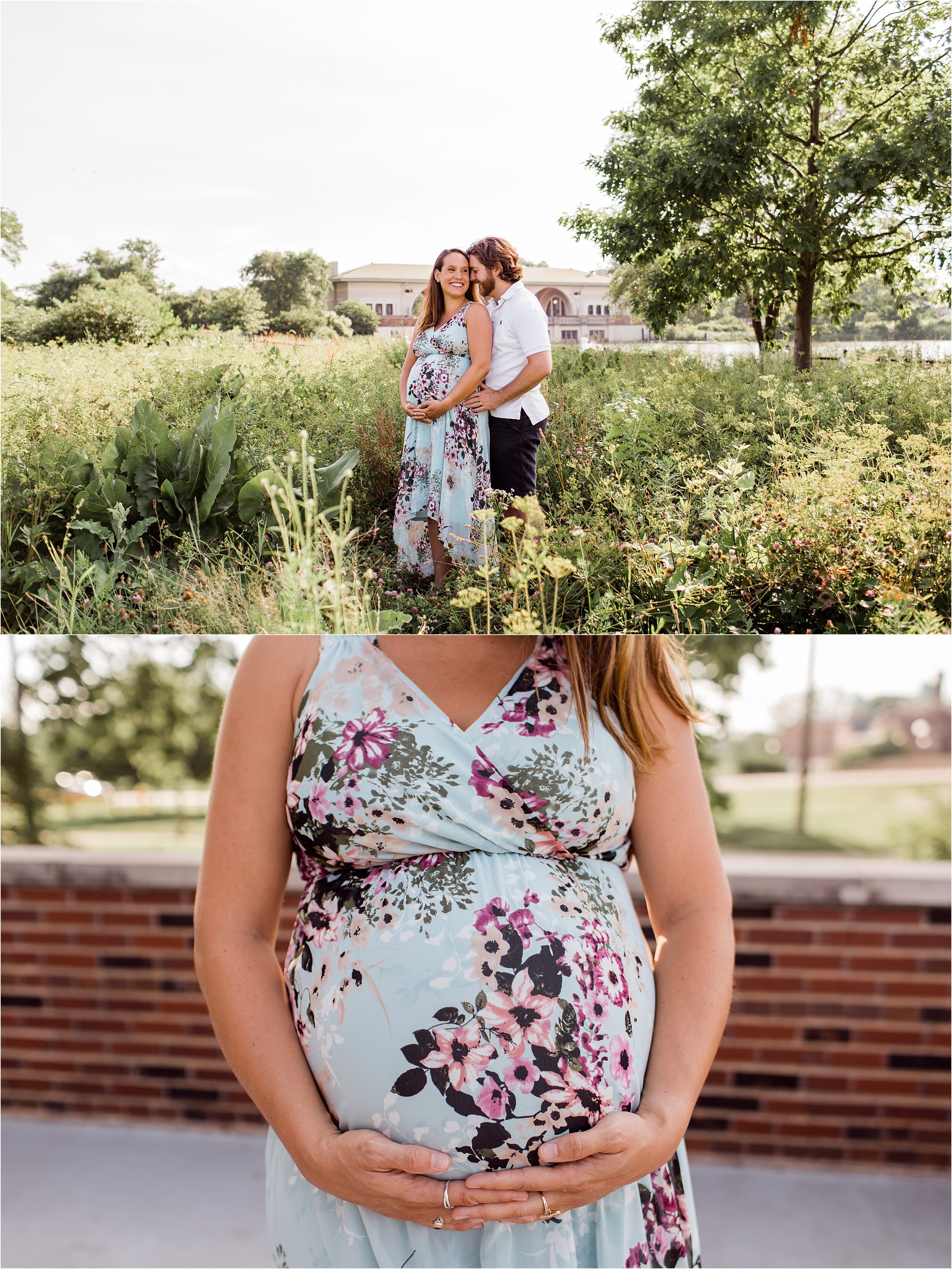 Humboldt Park Maternity Session Chicago, IL