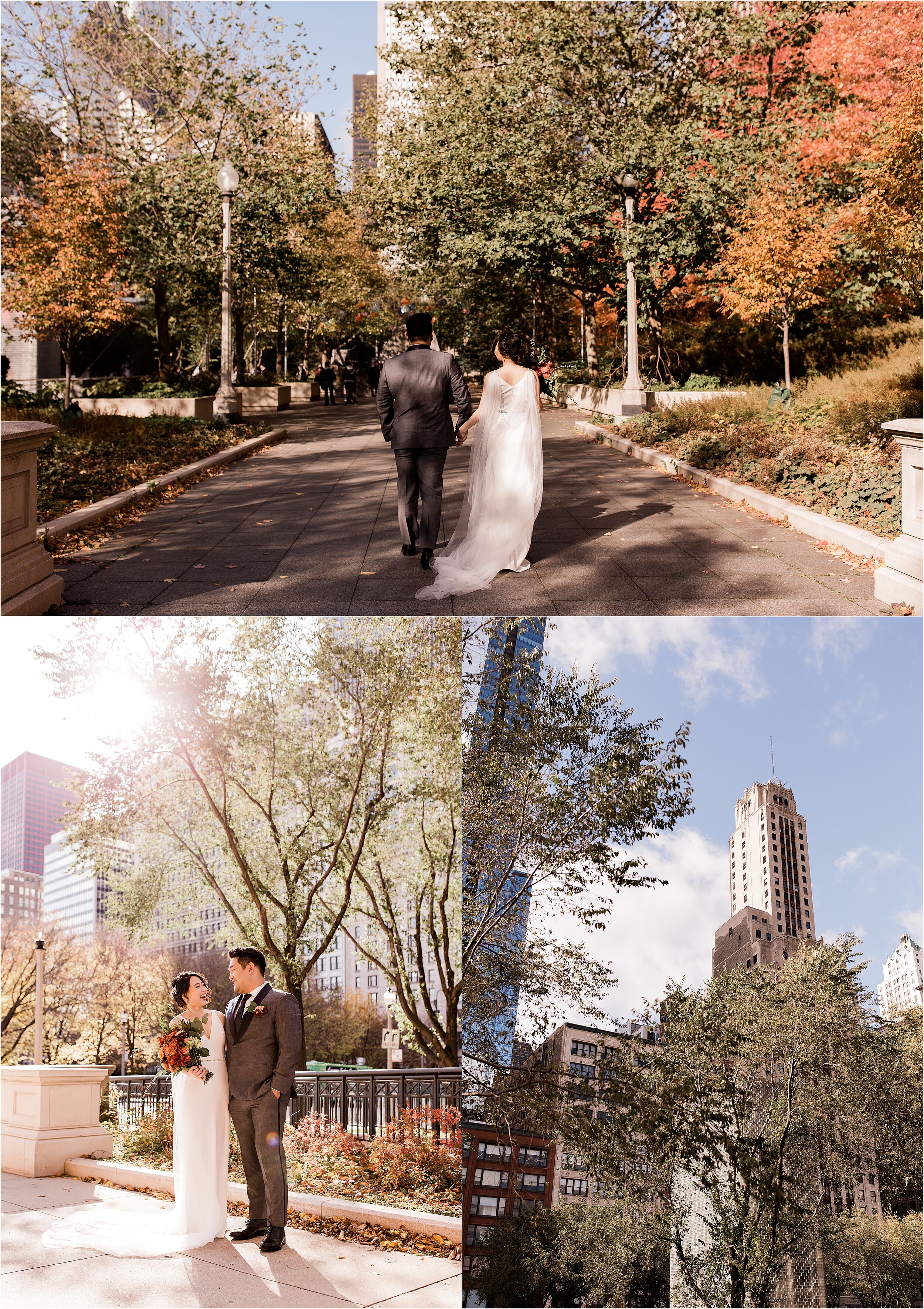 Millennium Park Chicago wedding