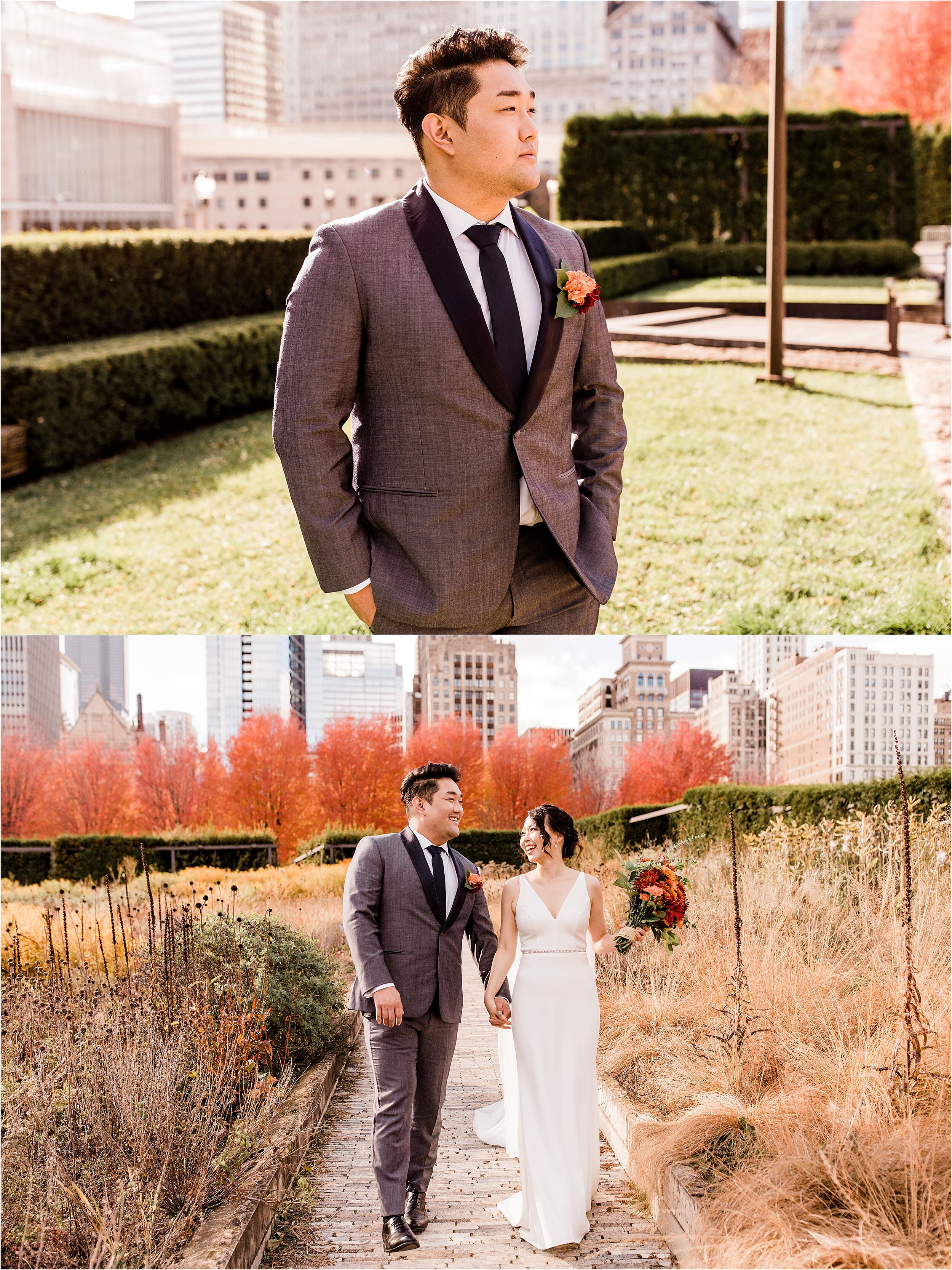 Millennium Park Chicago wedding