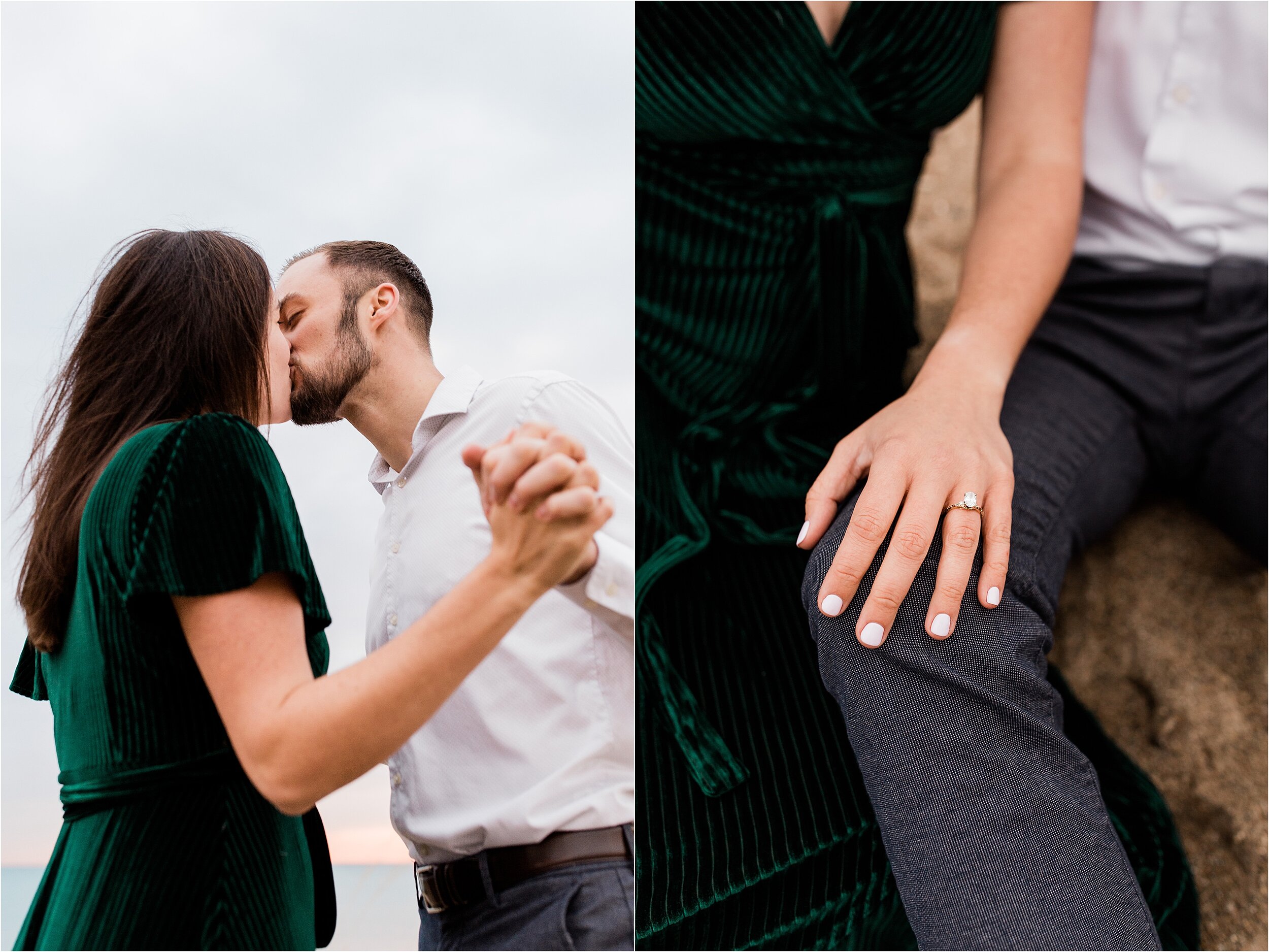 Loyola Beach Chicago Engagement Session