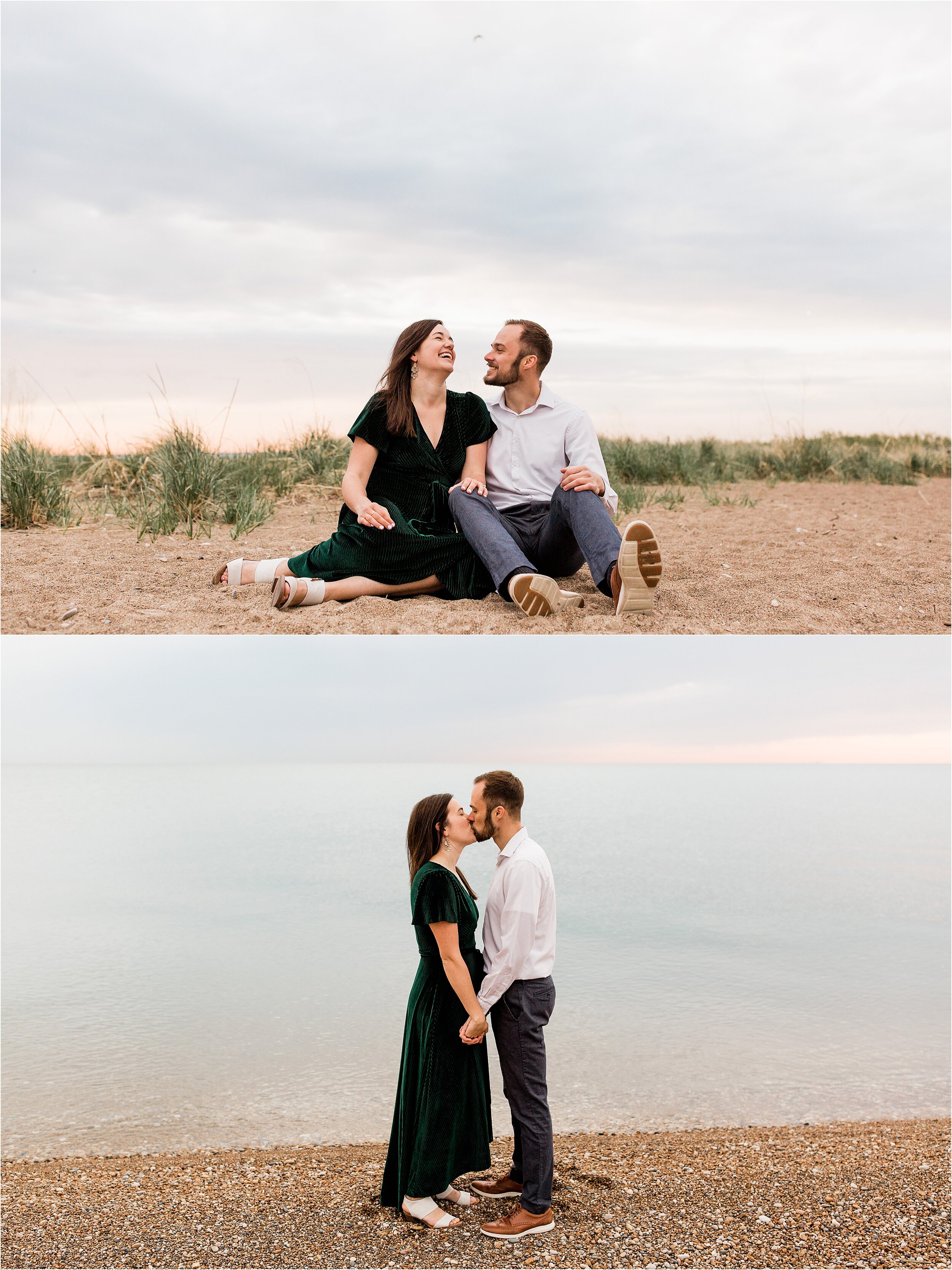 Loyola Beach Chicago Engagement Session