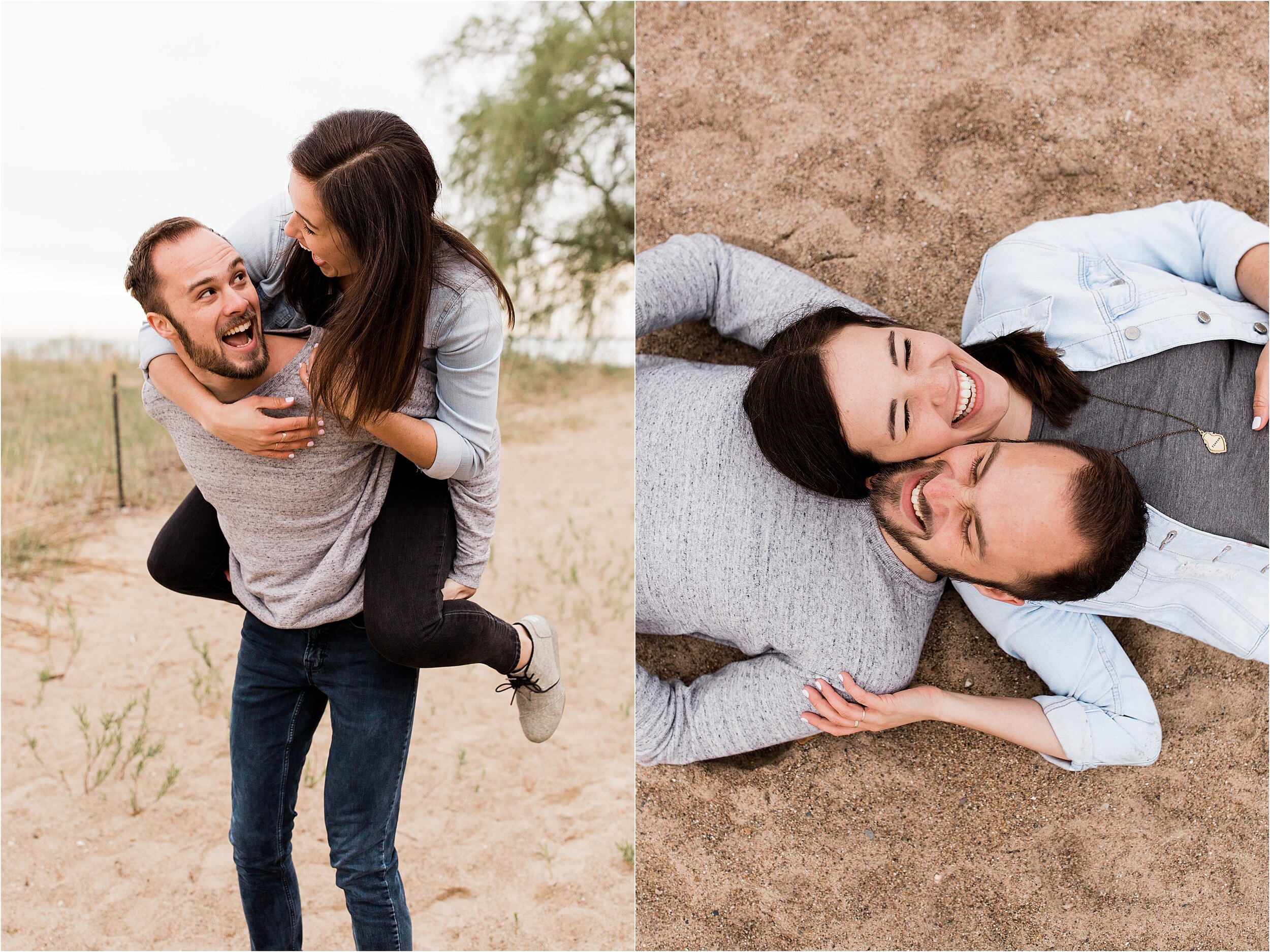 Loyola Beach Chicago Engagement Session