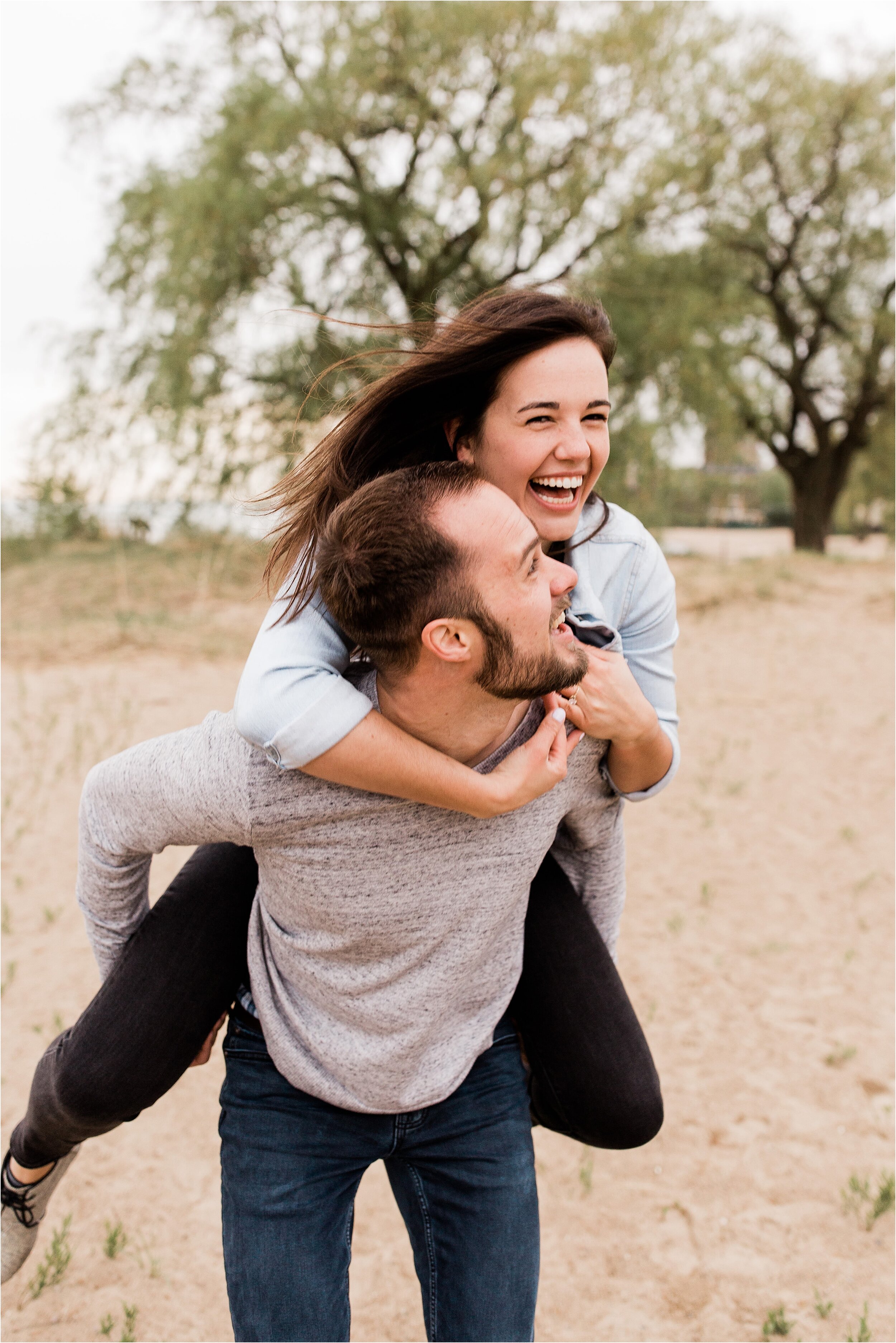 Loyola Beach Chicago Engagement Session