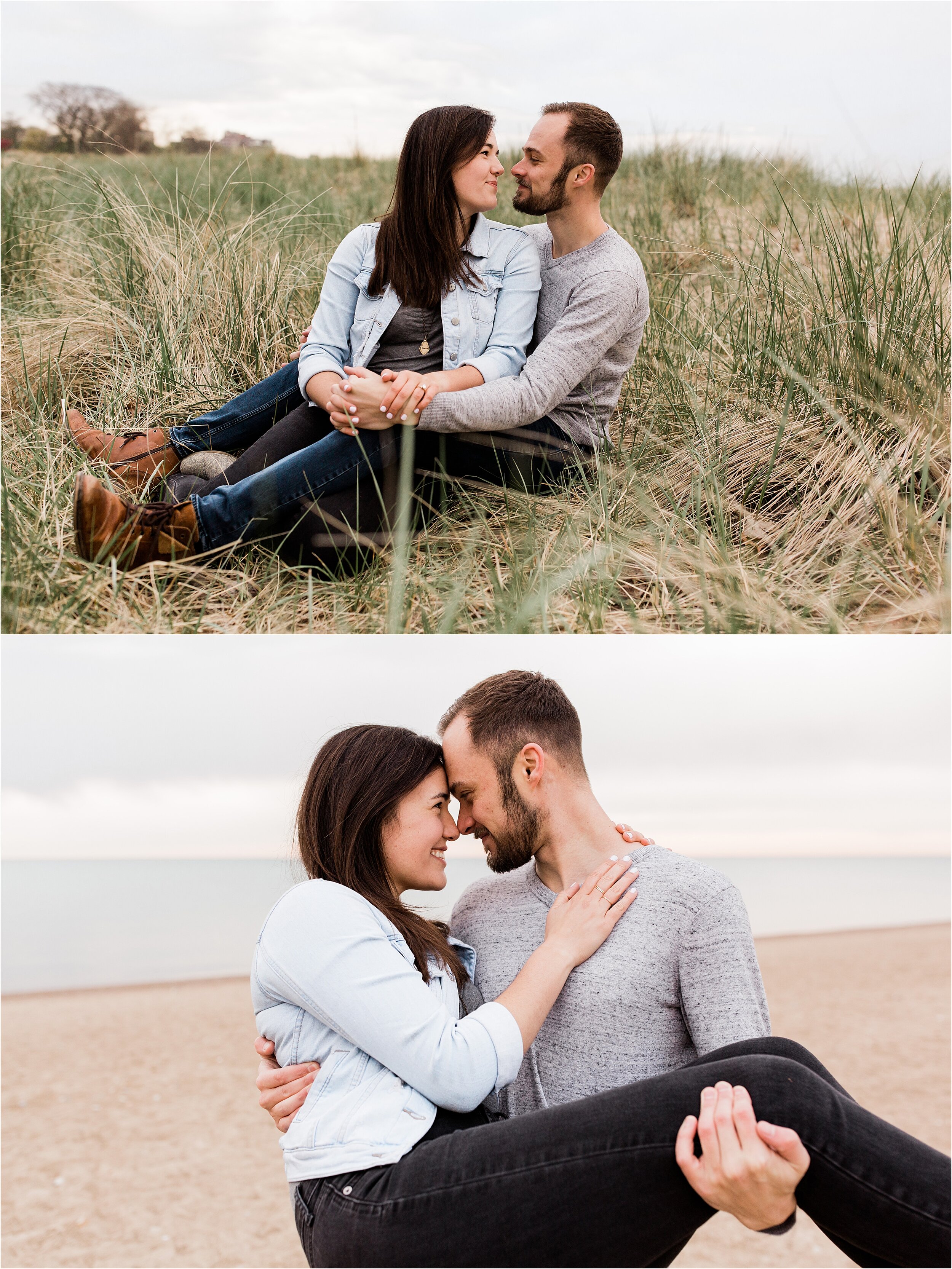 Loyola Beach Chicago Engagement Session