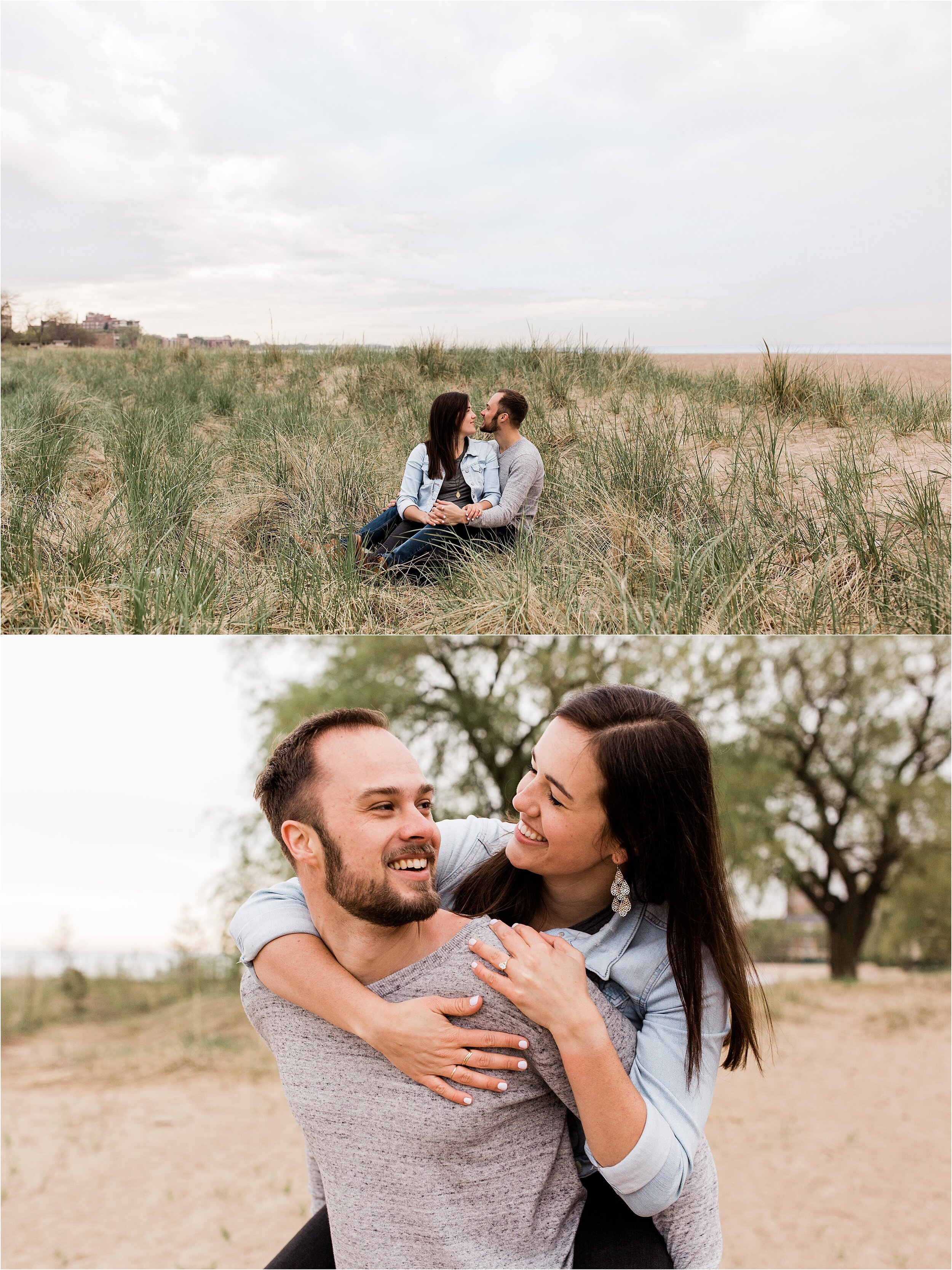 Loyola Beach Chicago Engagement Session