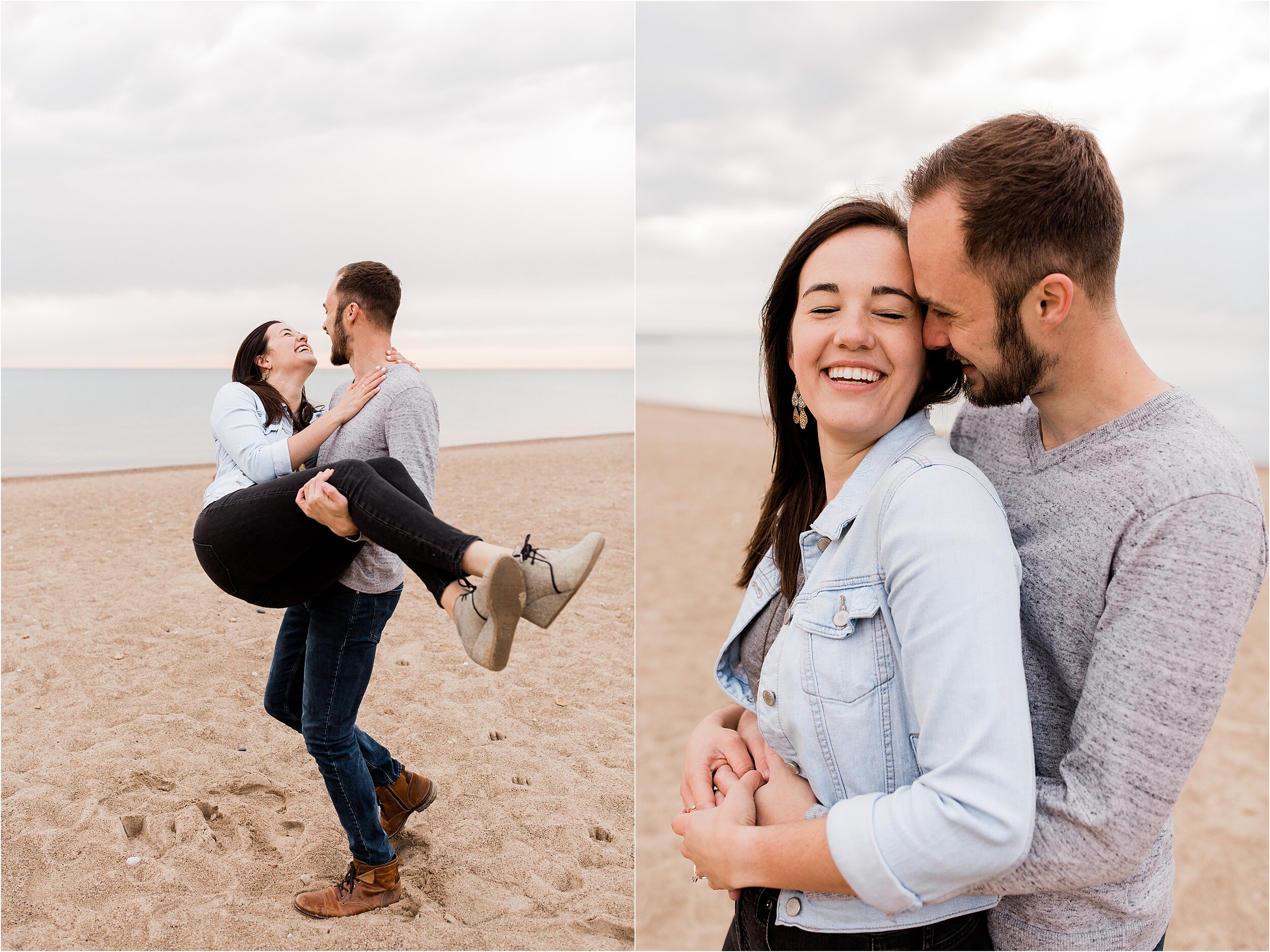 Loyola Beach Chicago Engagement Session