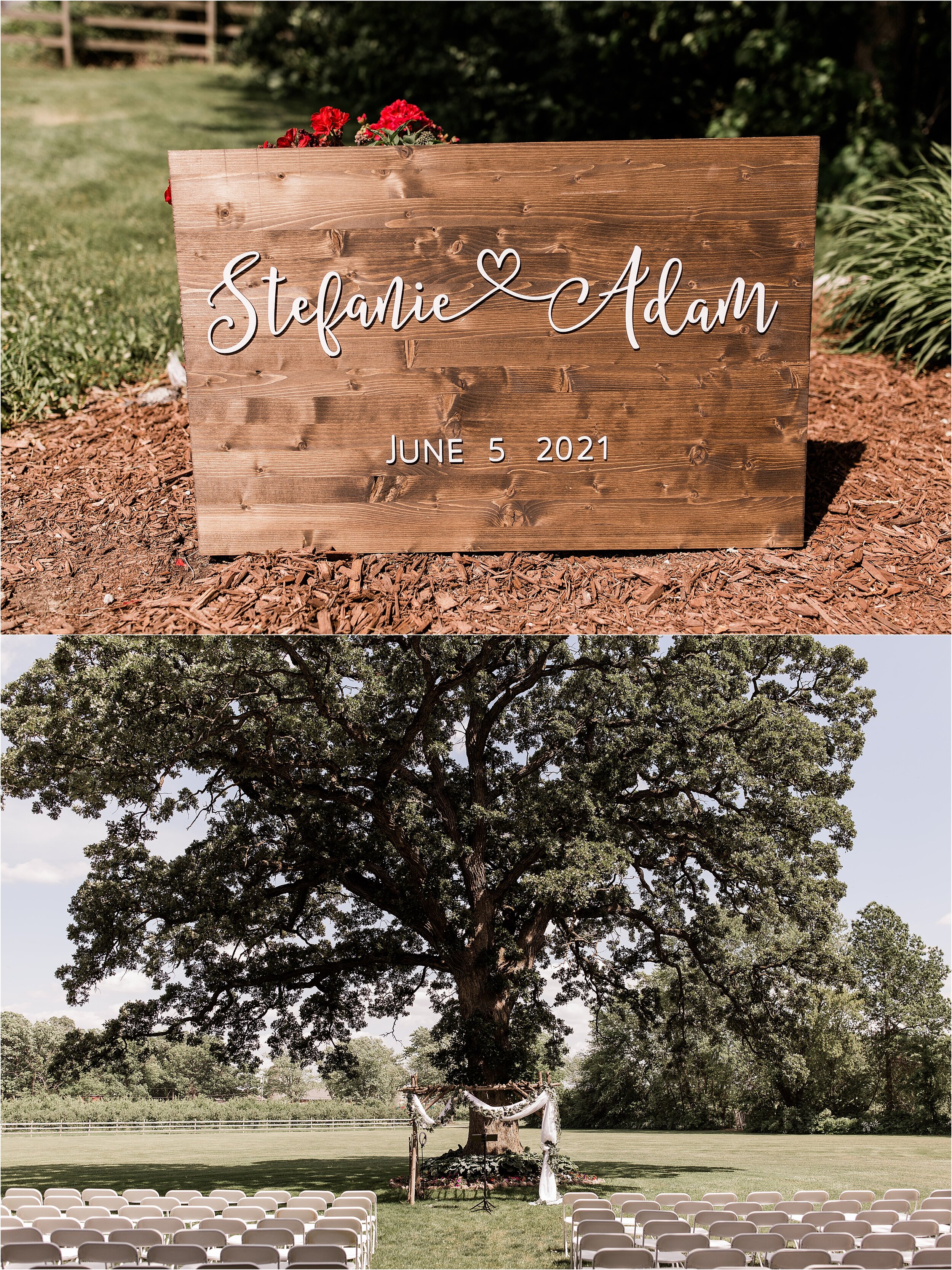 County Line Orchard Indiana Wedding