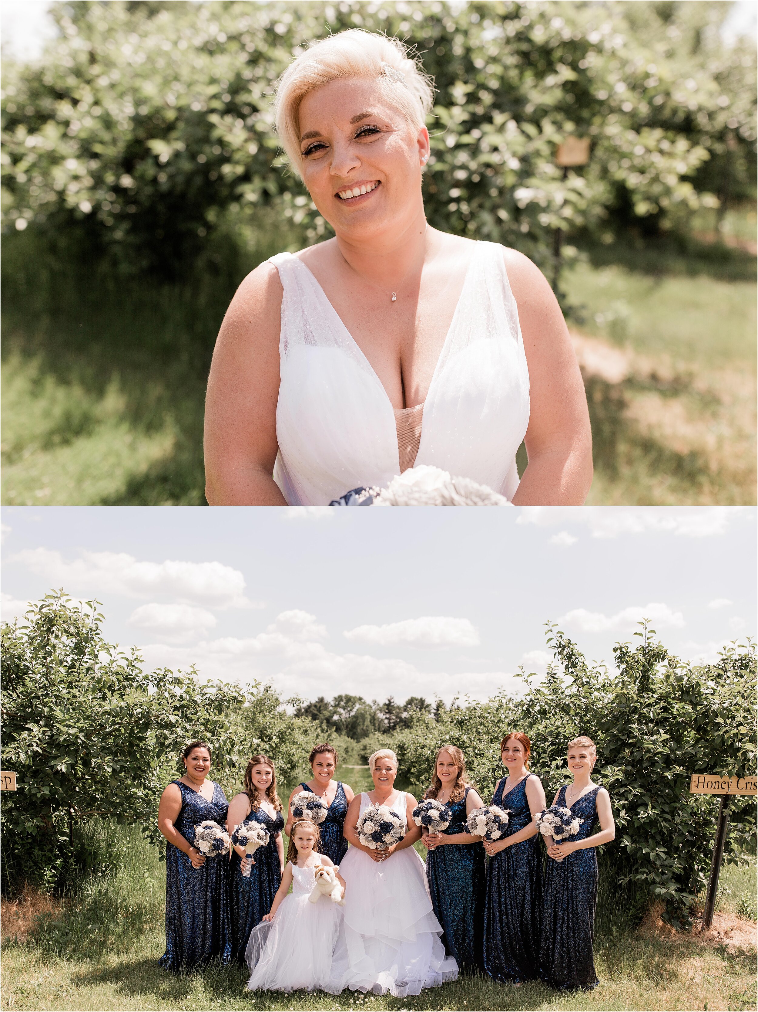 County Line Orchard Indiana Wedding