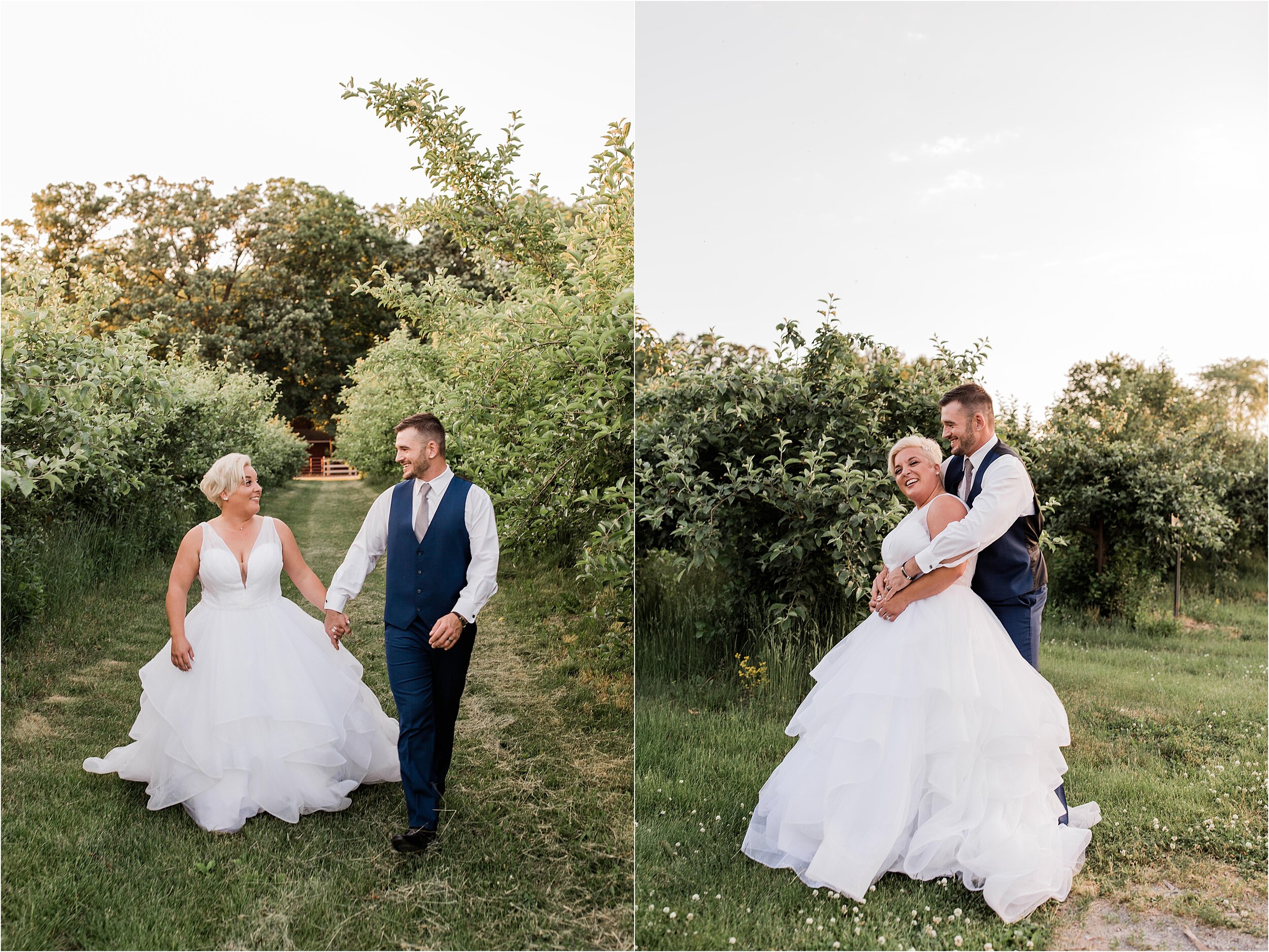 County Line Orchard Indiana Wedding