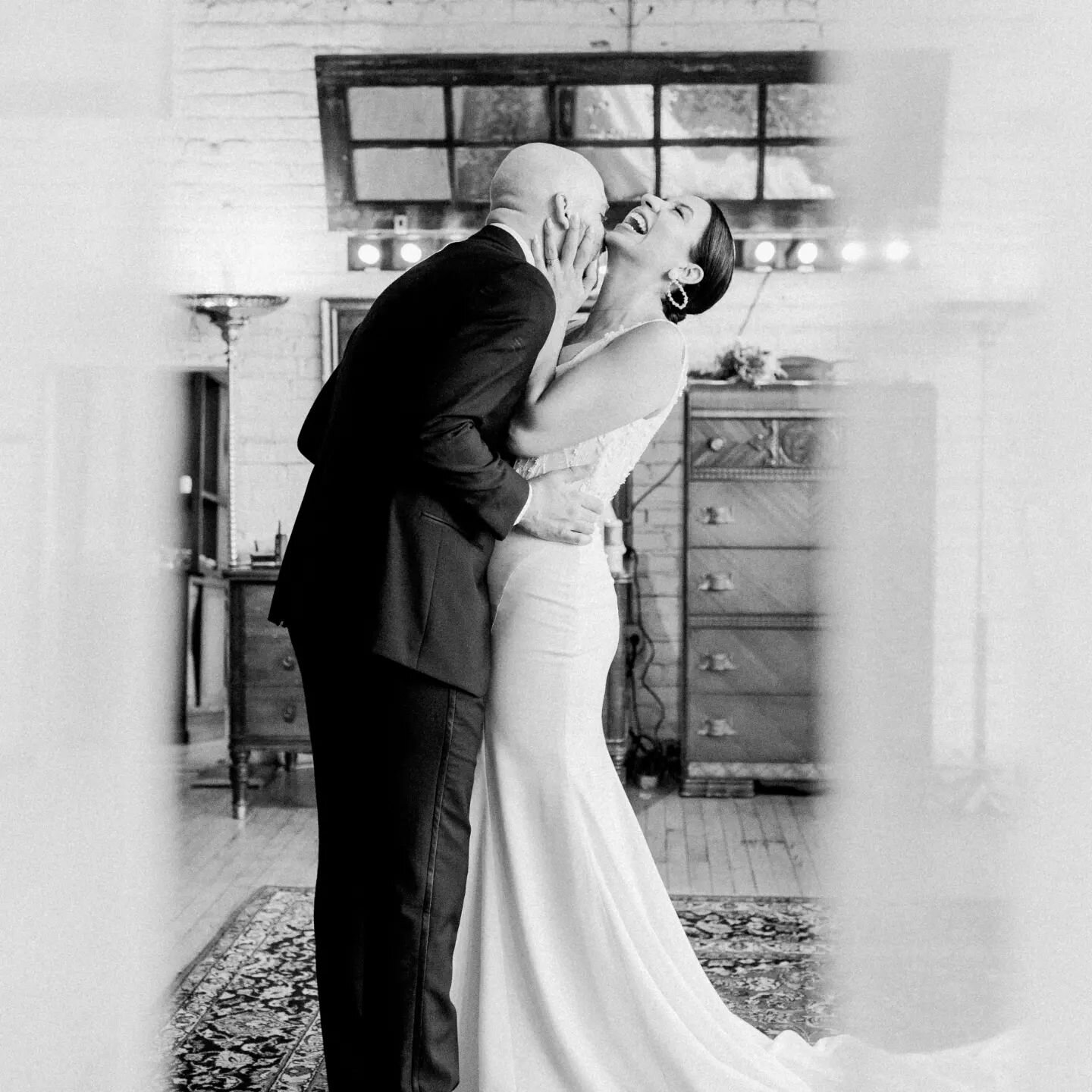 Irene and Ray have been on my scene a lot lately while I edit their wedding. This first one is possibly my favorite from the whole gallery. This was taken moments after their ceremony. The sheer joy Irene has with Ray is just too good. 💛