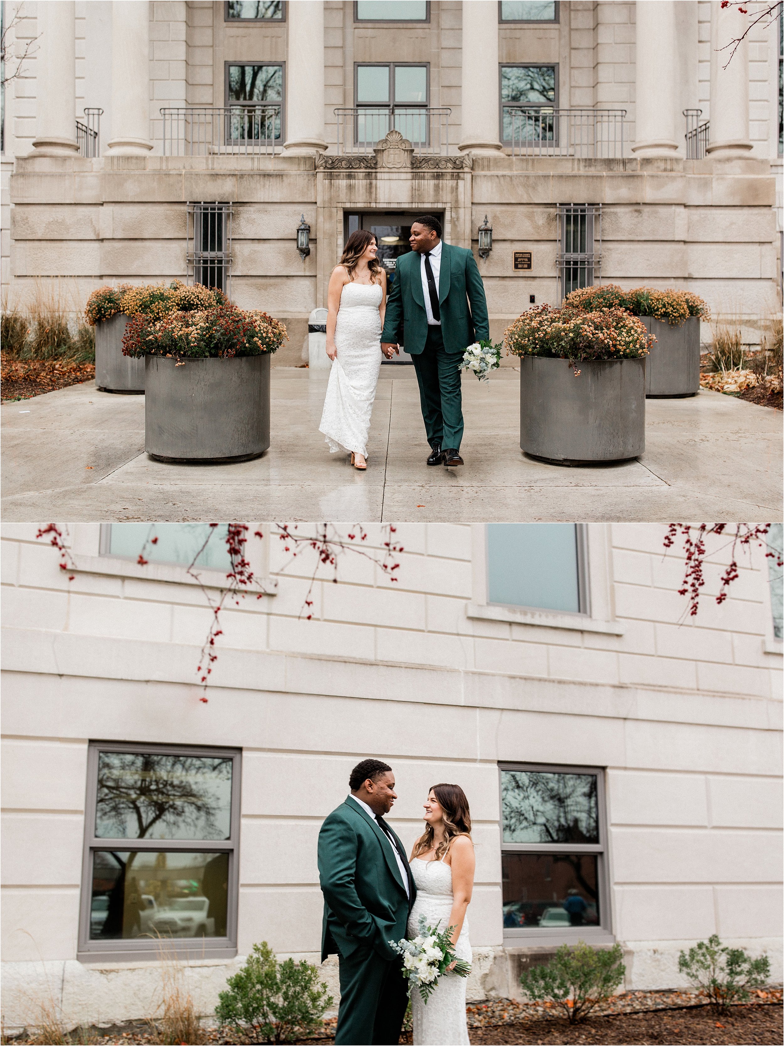 Valparaiso, IN Courthouse Elopement