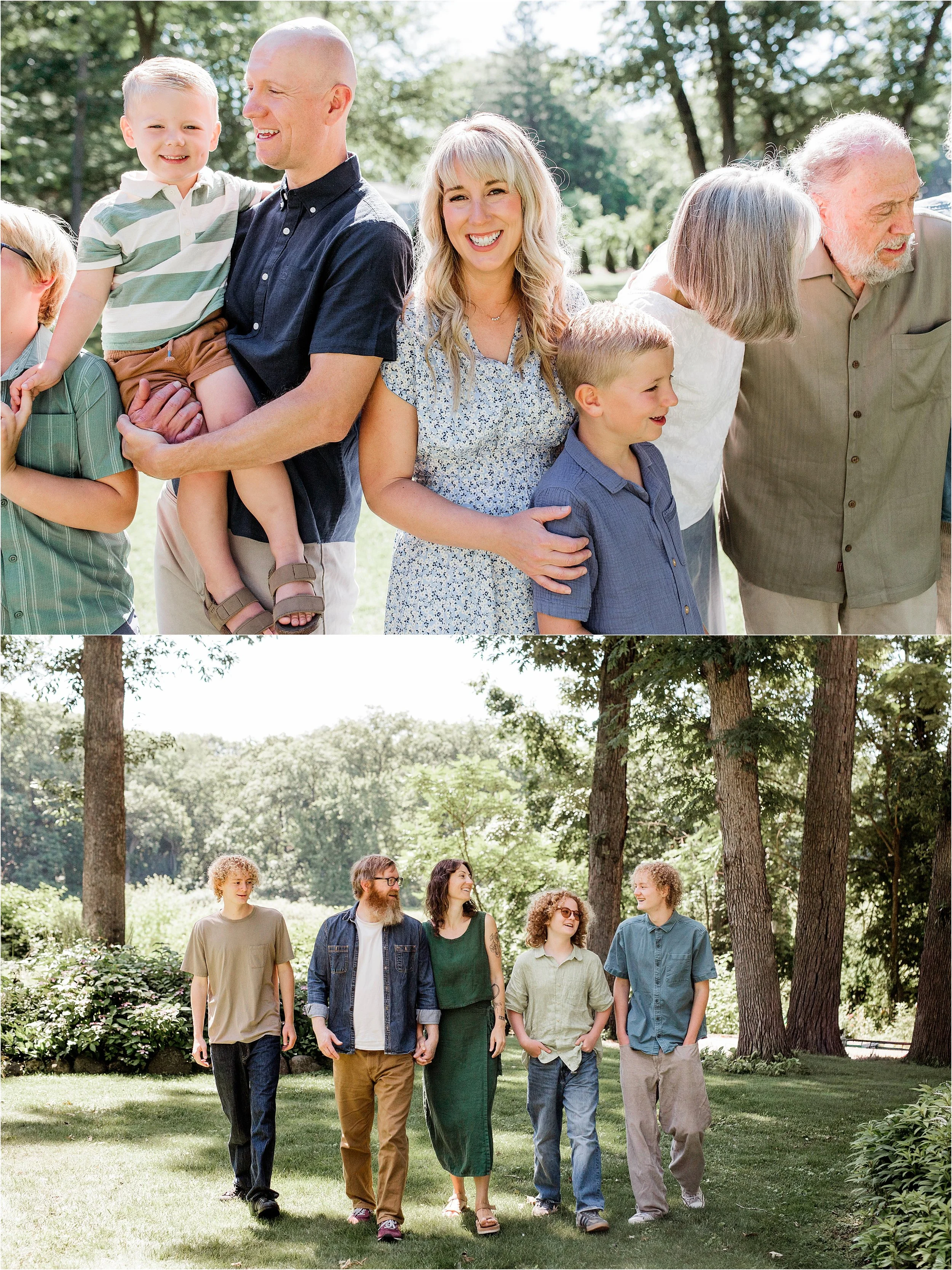 extended family session Valparaiso, Indiana
