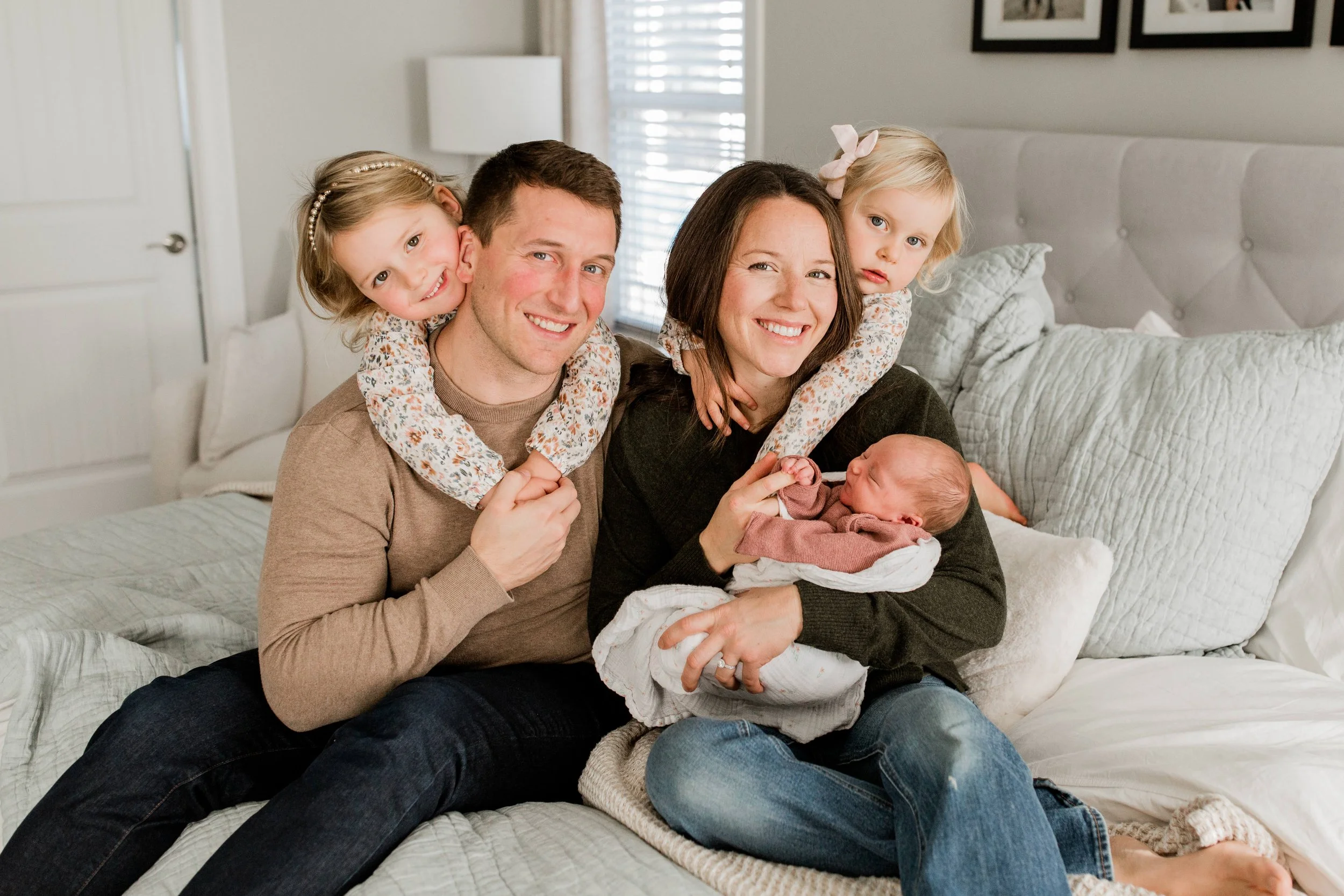 Valparaiso, IN Newborn Photographer | In-Home Lifestyle Newborn Session
