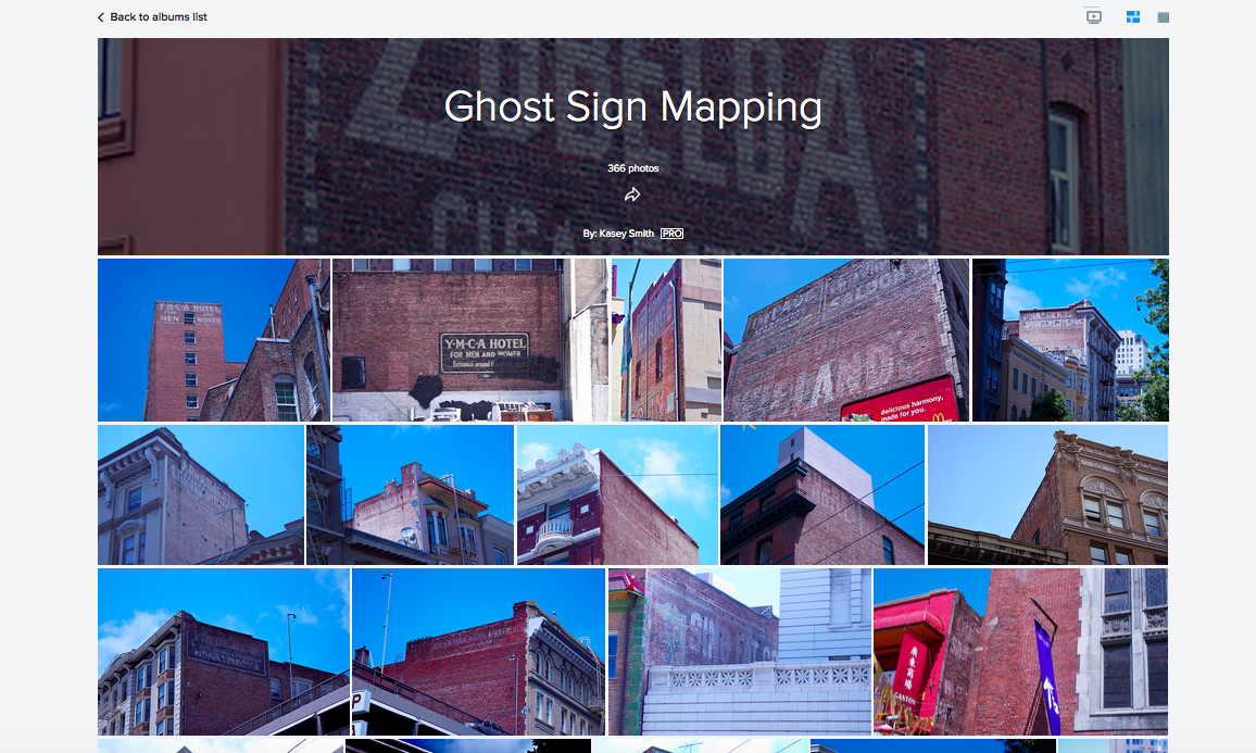 San Francisco Ghost Sign Map Research
