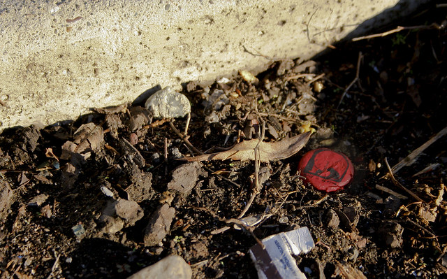 Alaskan Brewing Co Urban Camo Seed Bomb Installation