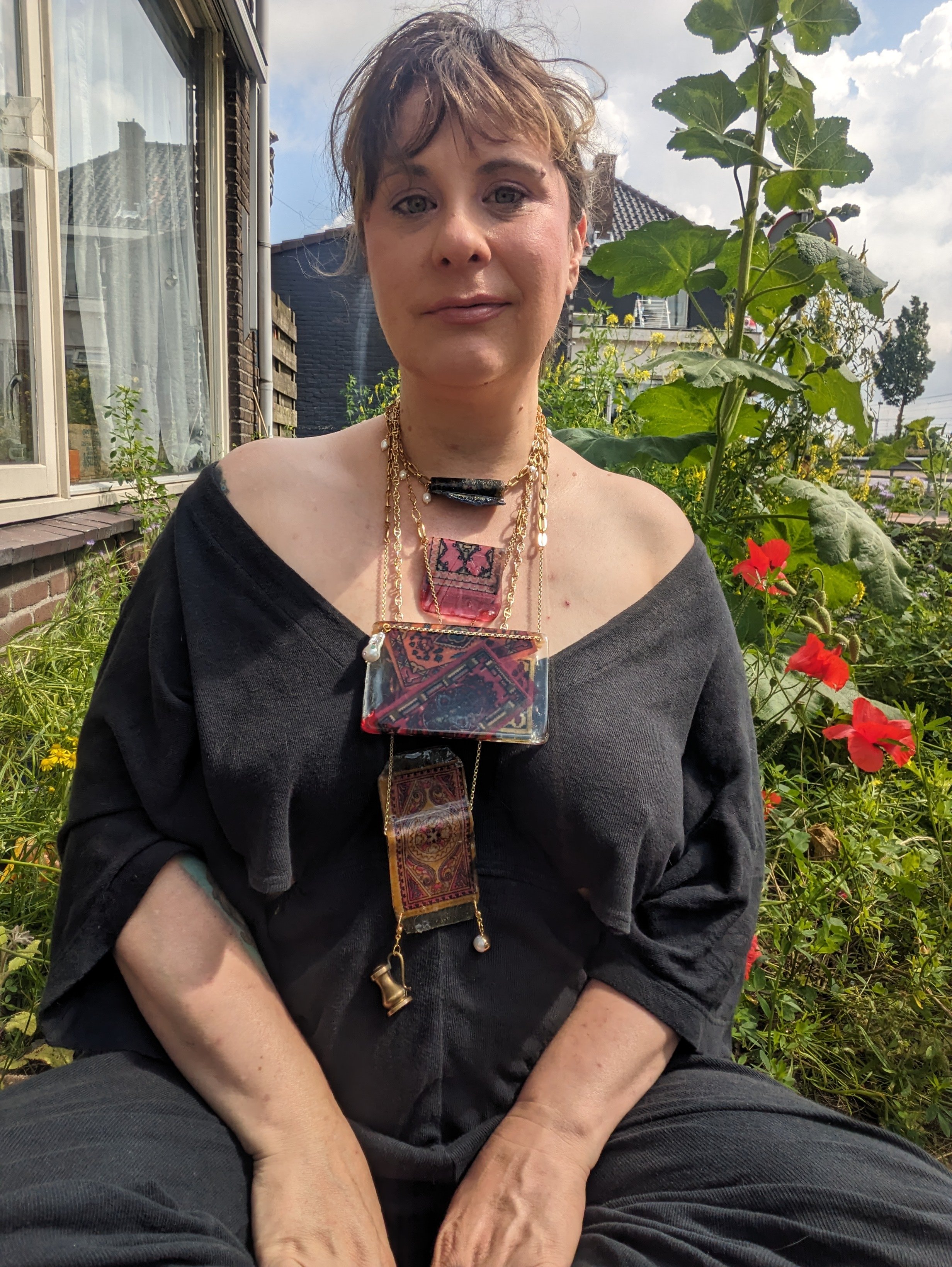 Persian Rug Necklaces 1-4