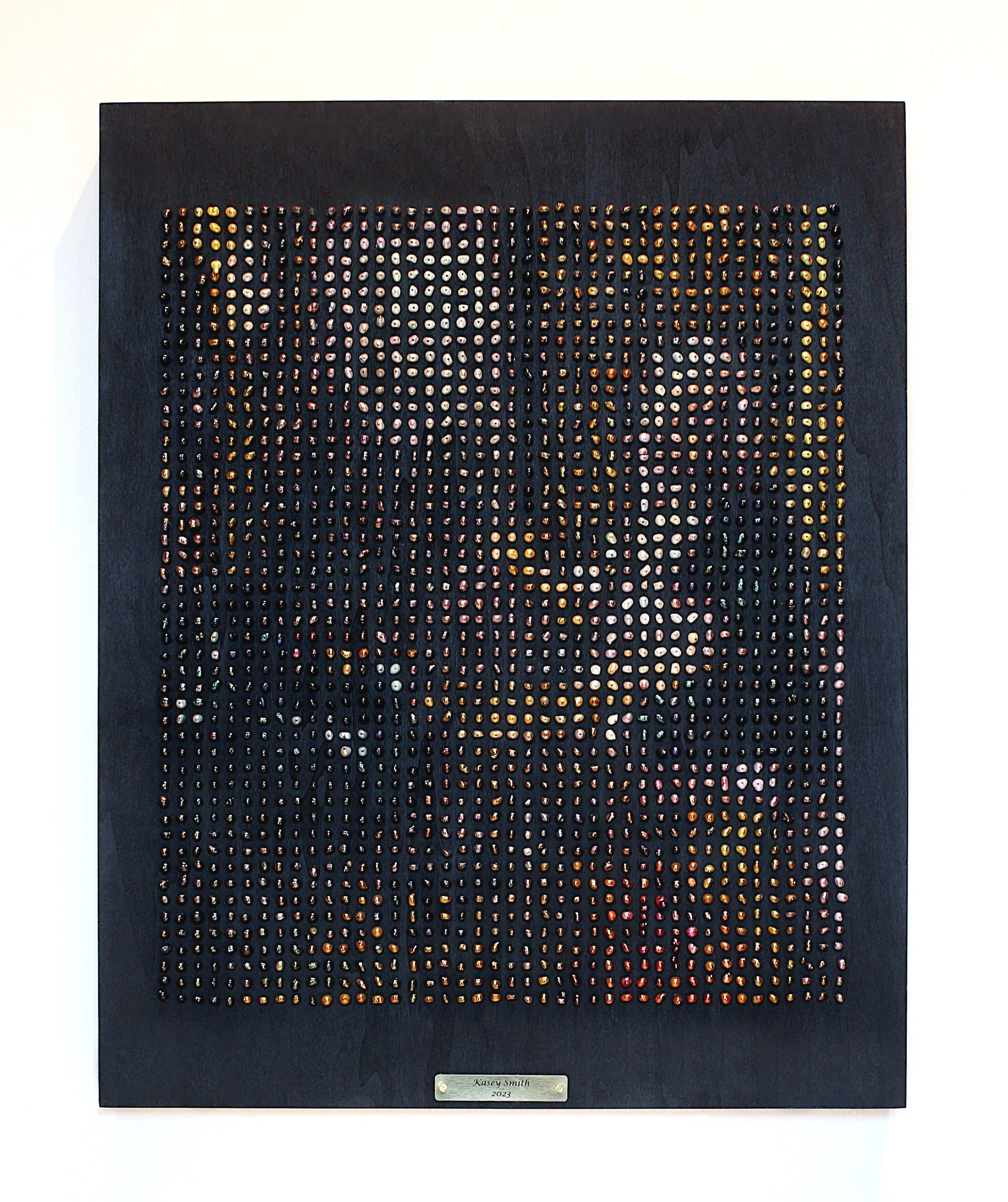 Pixelated Pearl Woman With A Balance (Copy)