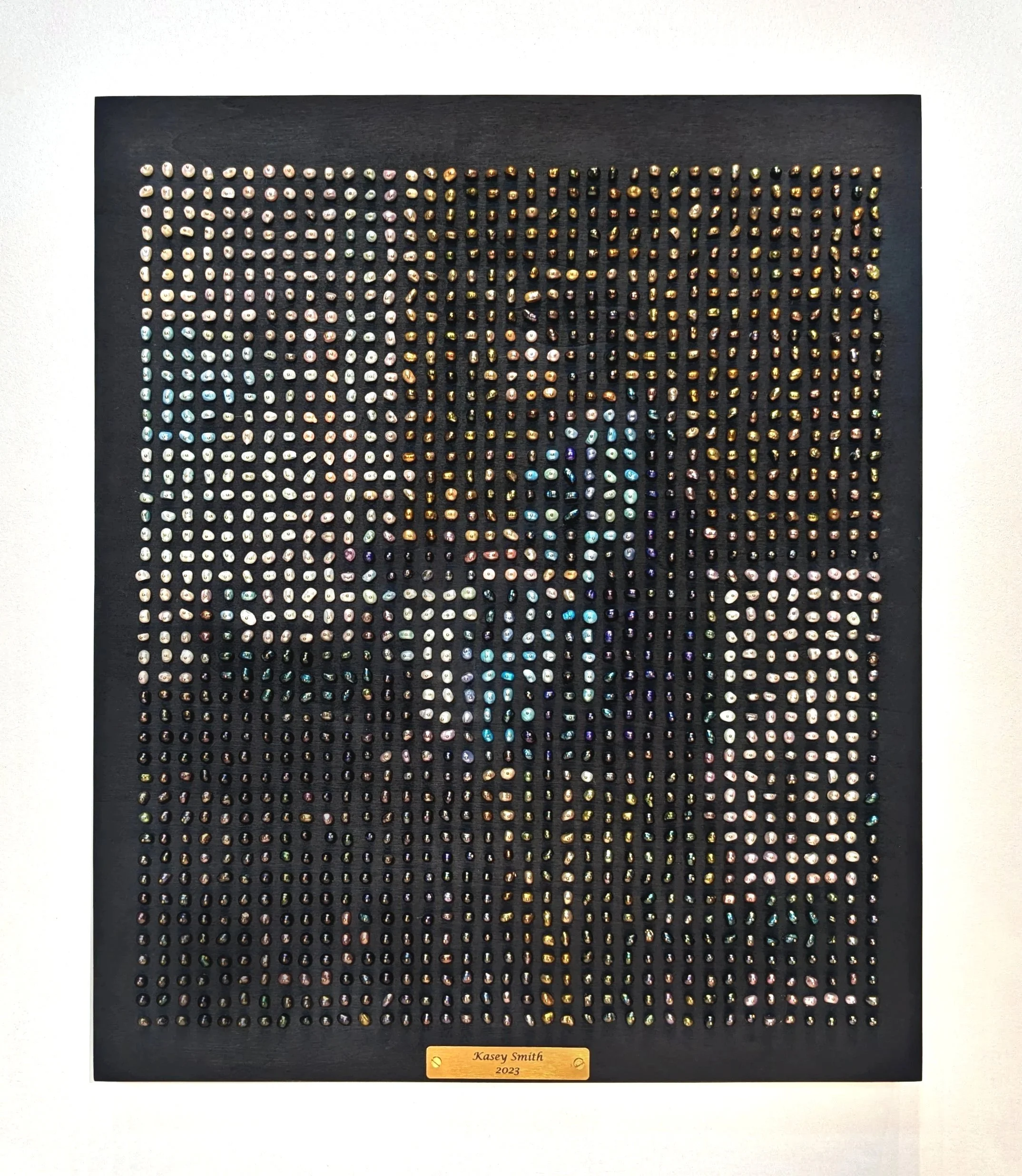 Pixelated Pearl Woman Reading A Letter (Copy)