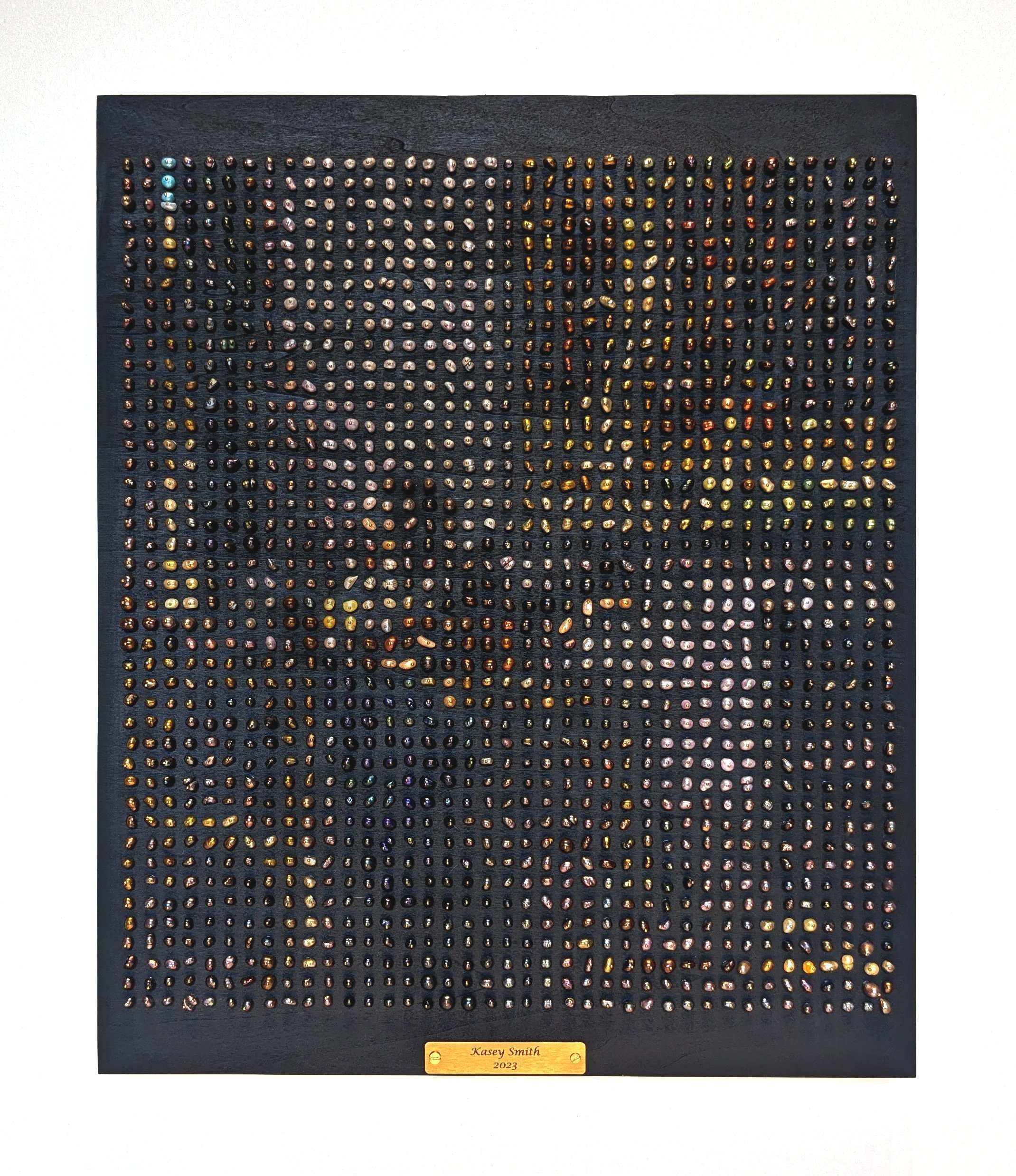 Pixelated Pearl Woman With A Lute (Copy)