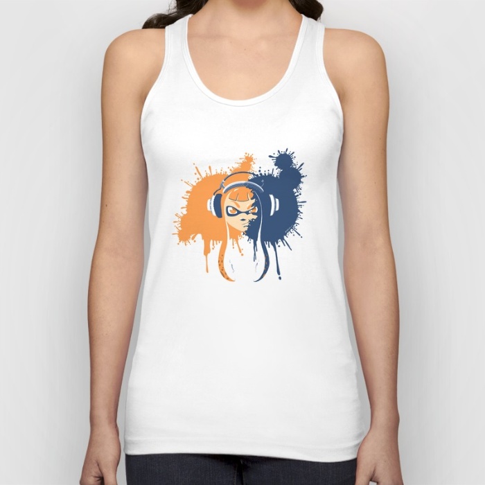 "Squid Girl Splash Jam" Tank Top