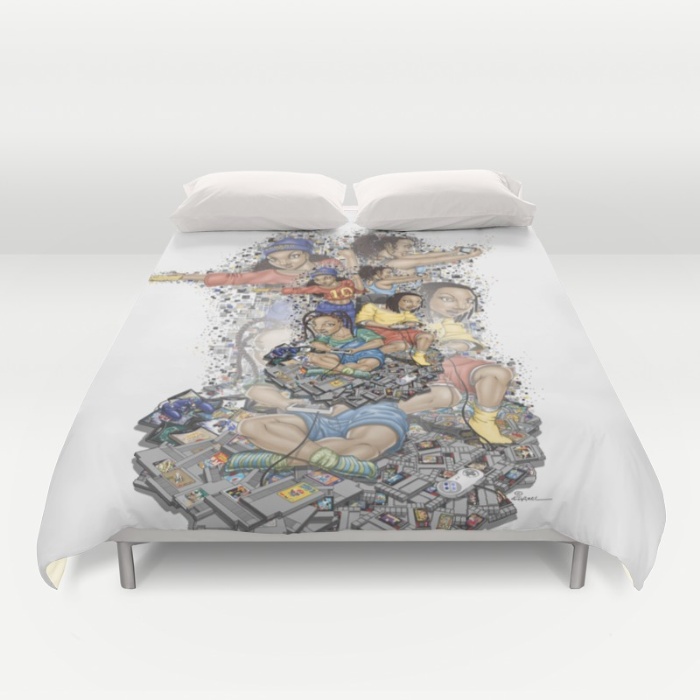 "Growing Up Nintendo" Duvet Cover