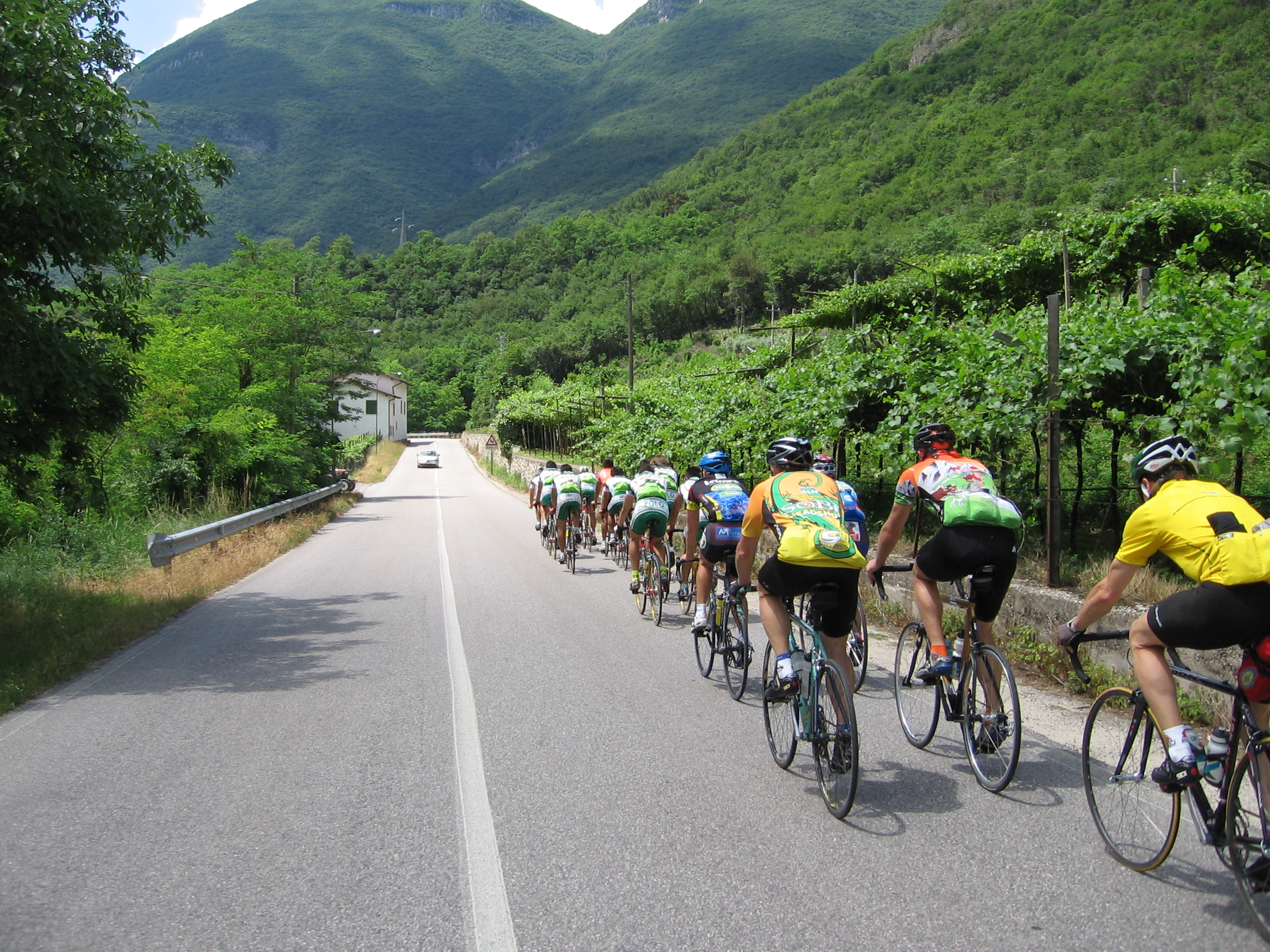 cycling tour in italy