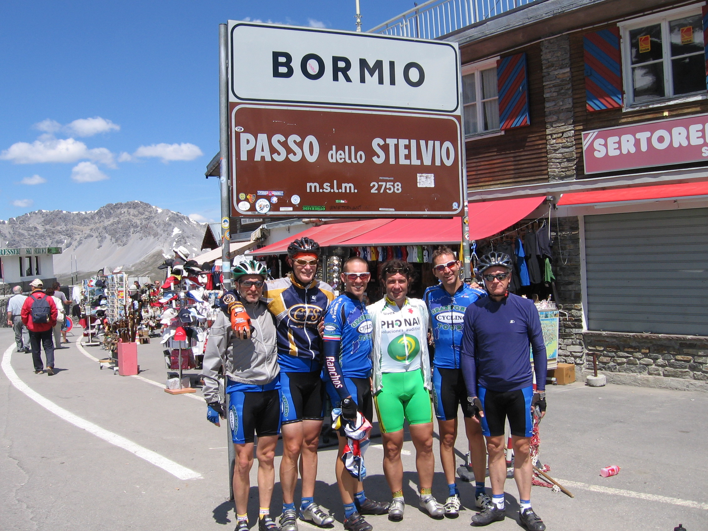passo stelvio on bike