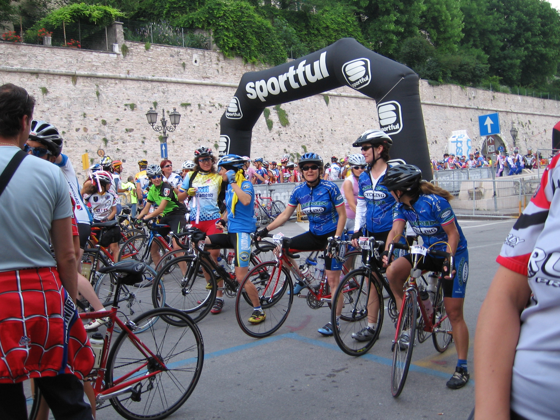 Bike tour photo in Italy alps