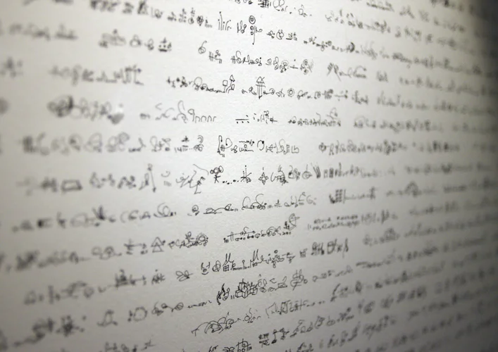   Psychoglyphs  (detail), 2012. 