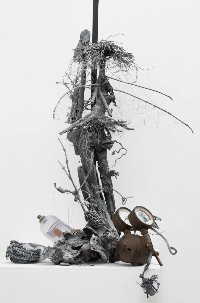   Diagrammatic Organ , &nbsp;collected organic and human-made materials, ink on paper, 2015  Image Credit: Document Photography 