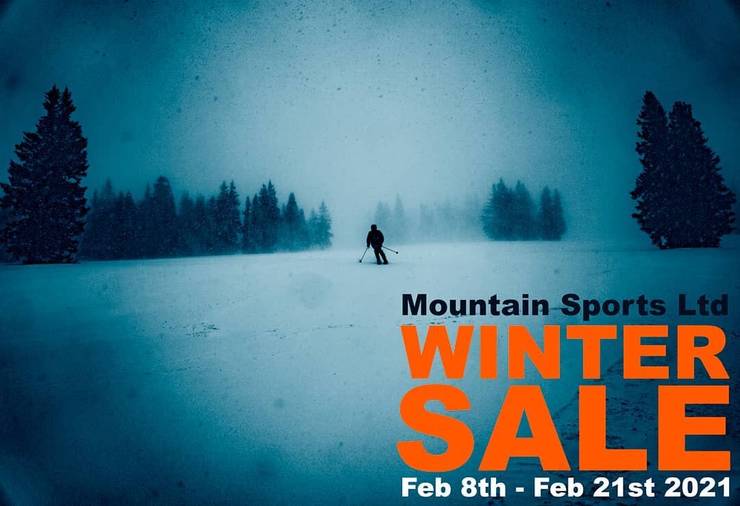 It&rsquo;s our winter sale on past-season apparel. We hope you will take advantage of the killer deals for both women and men. If you need to replace some older gear or want to find something to give to others then you really don&rsquo;t want to miss