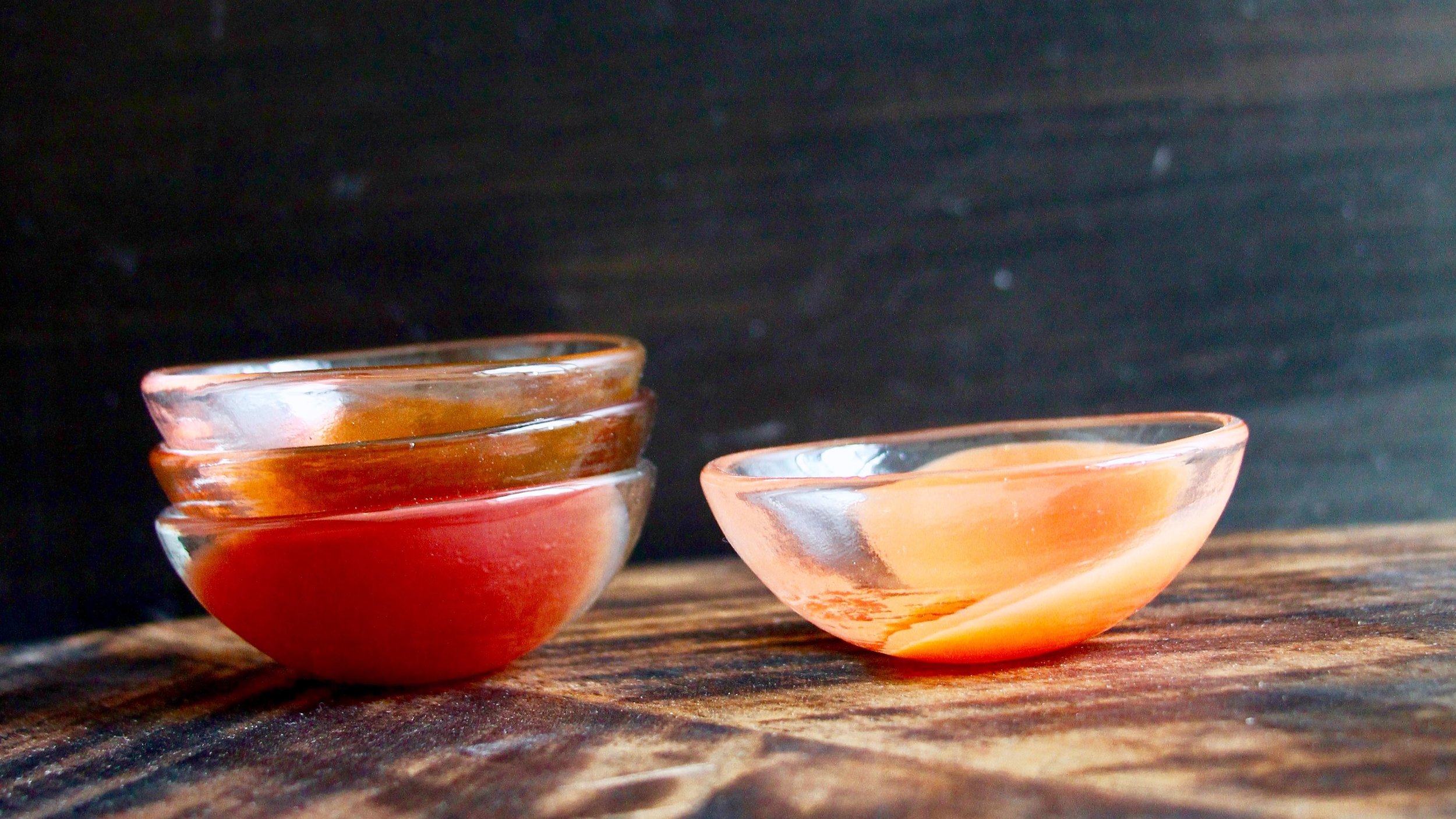 Salt Bowl Collections Set of four — Vitreluxe