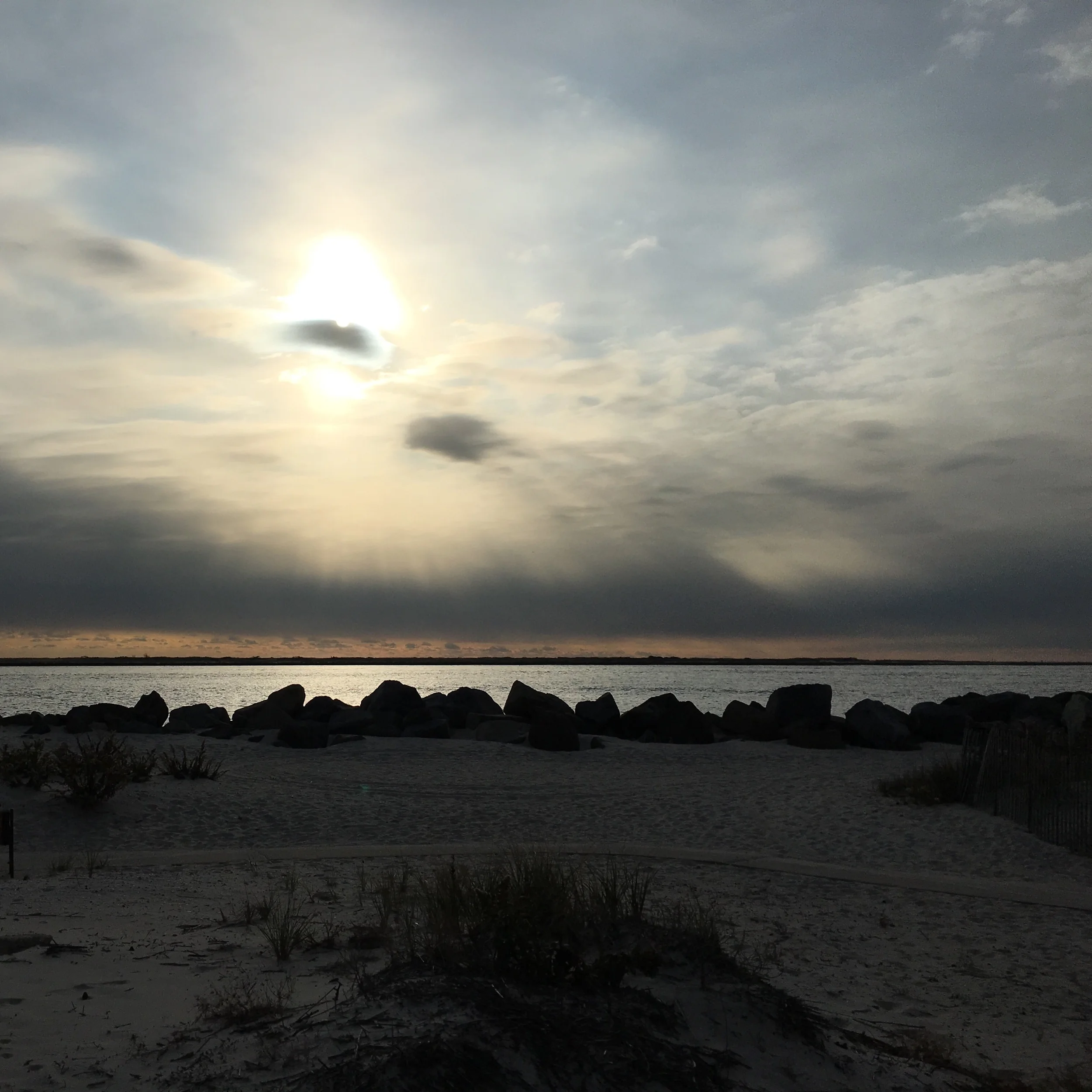 Partly Cloudy Morning on the South Shore
