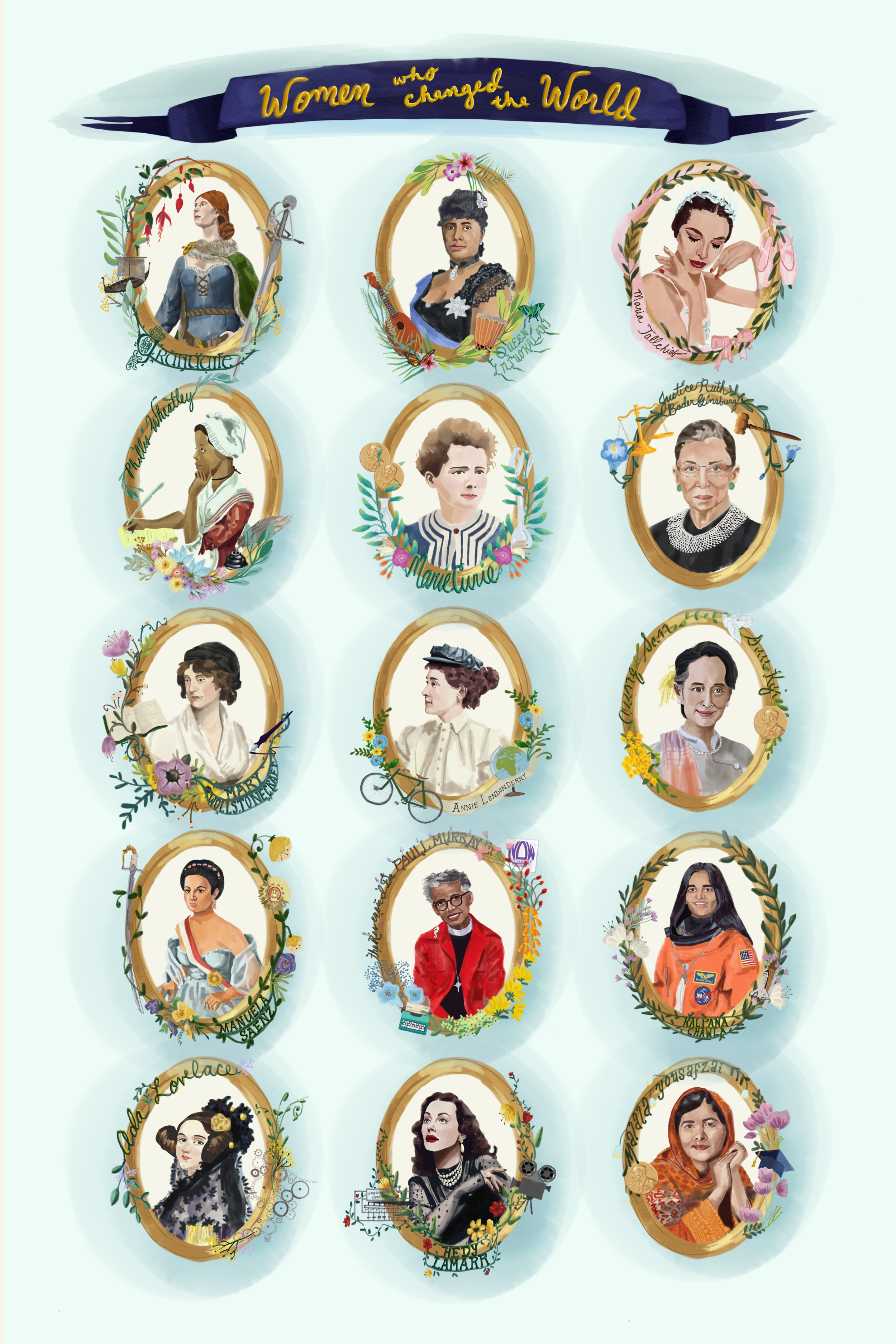 Fifteen Women Who Changed the World