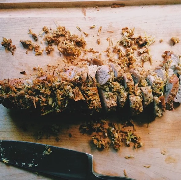 roasted lemongrass pork tenderloin