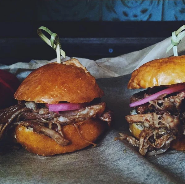 pulled pork sliders