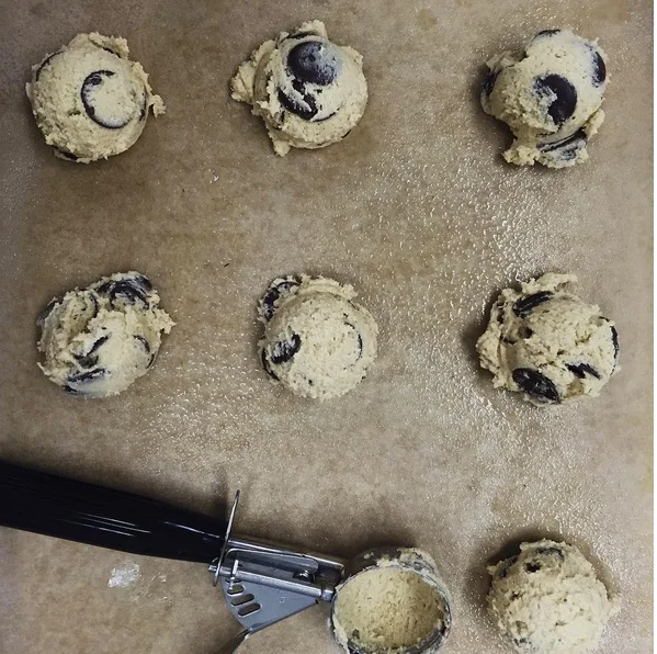 chocolate chip cookie dough