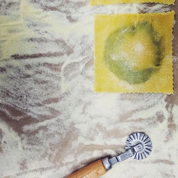 homemade ravioli