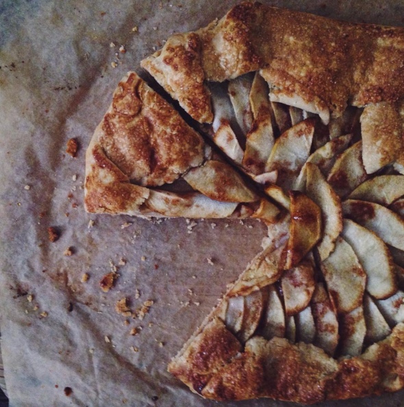 country apple galette